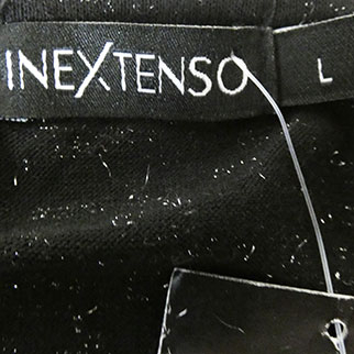 T-shirt noir métallisé - Femme - In Extenso - Taille L - Photo 3