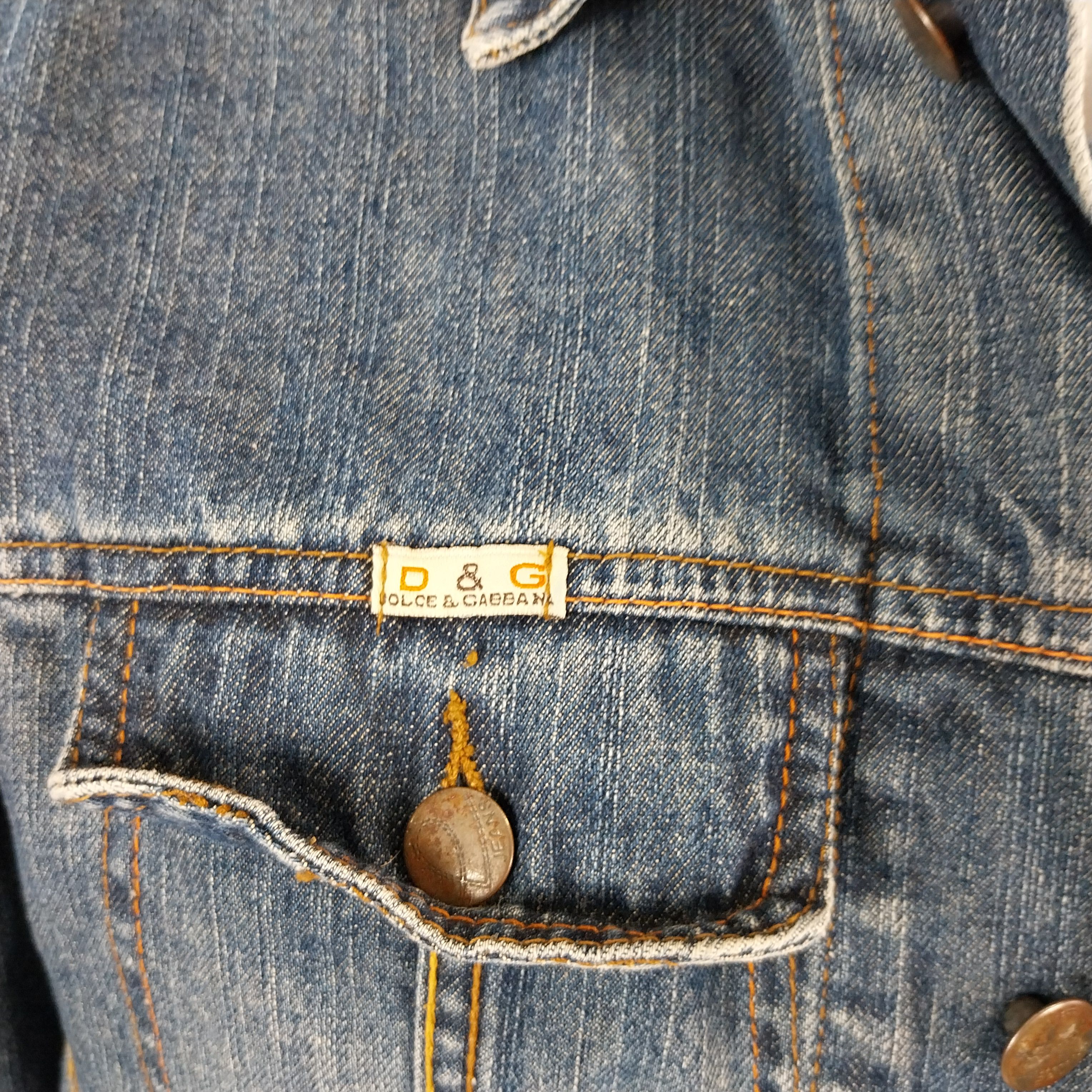Veste en Jean - Dolce Gabbana - M (estimation) - Photo 6
