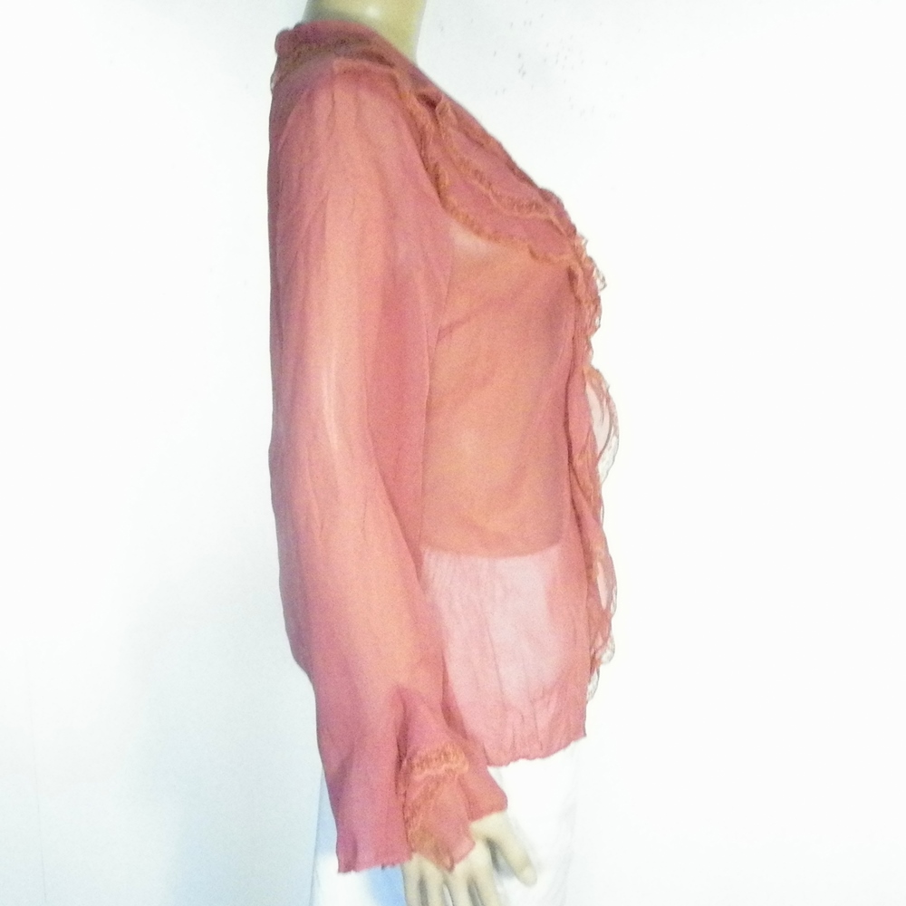 Chemisier Femme Rose JACQUELINE RIU Taille 2 - Photo 2
