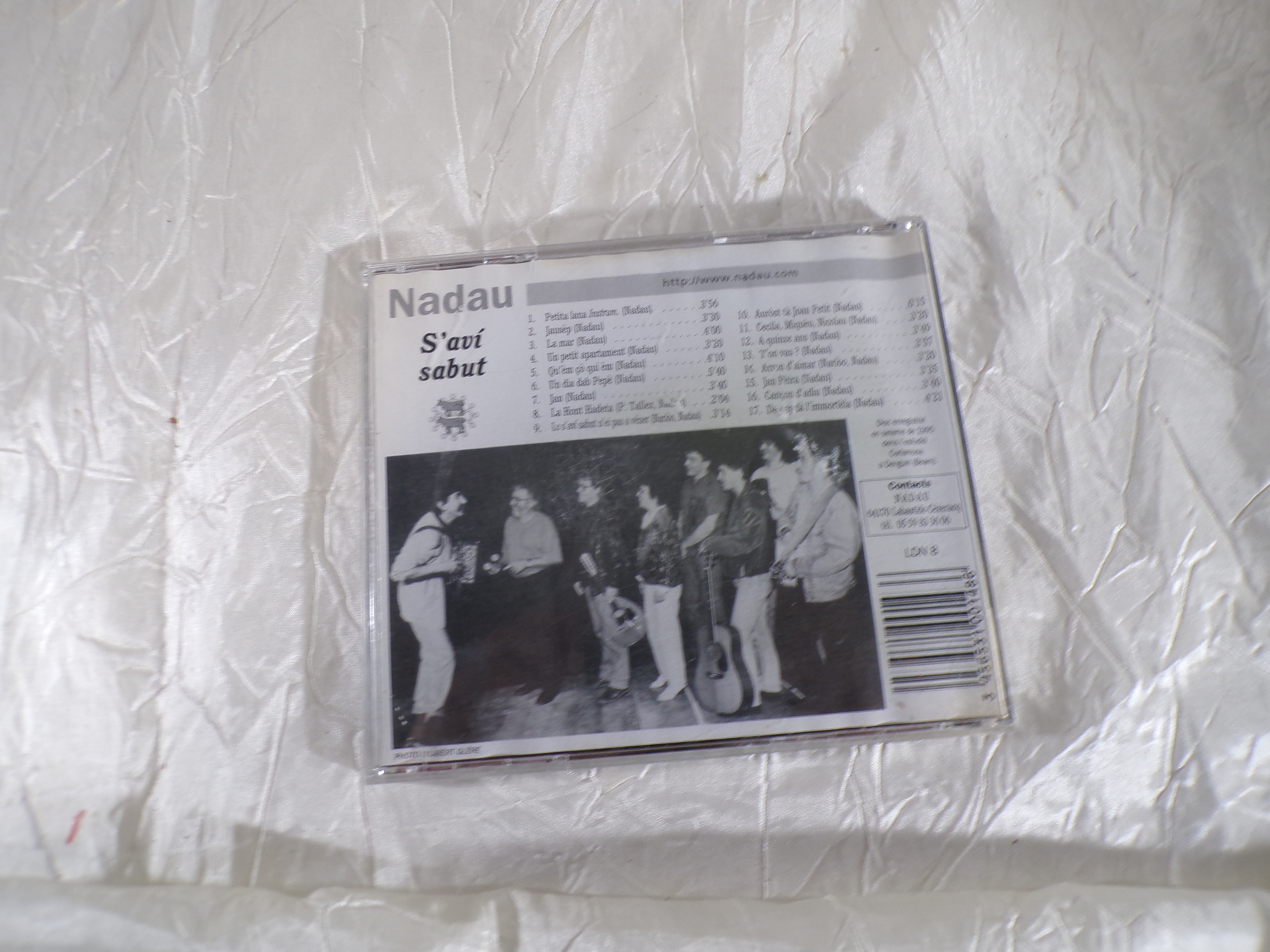 CD Nadau – S'aví sabut... (Musique Occitane / Folk) Très bon état - Vue 2 - 