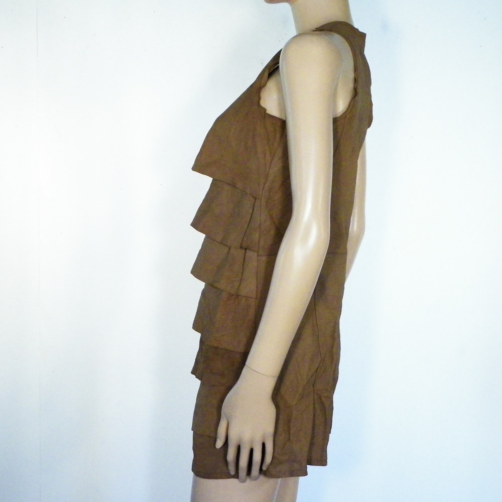 Robe Marron ZARA Taille M Bon état - Vue 2 - 