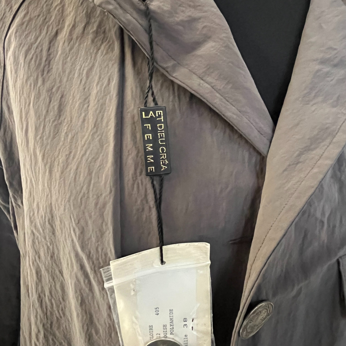 Manteau Et dieu créa la femme T.38 Comme neuf - Vue 3 - 