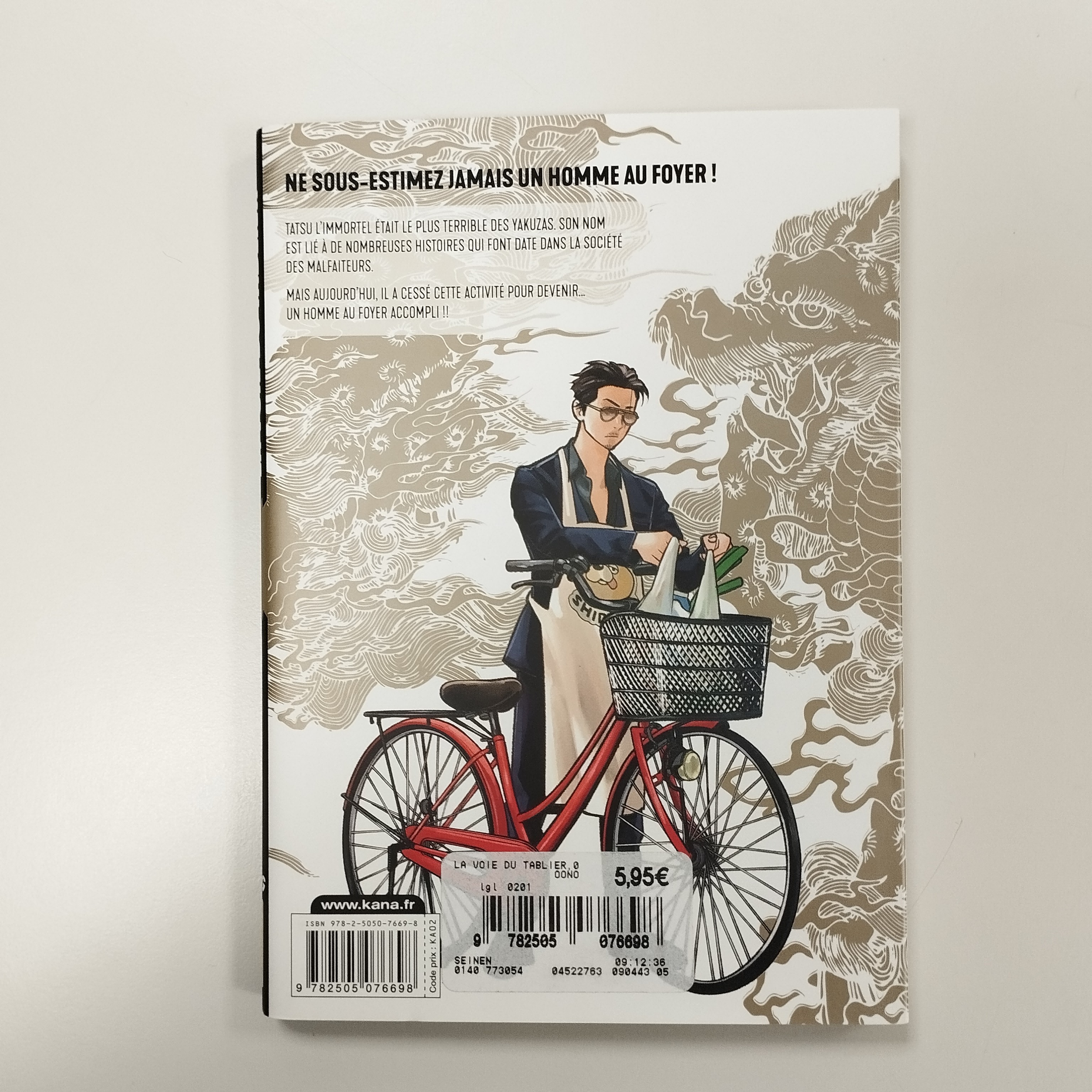 Lot de 3 bandes-dessinées mangas : La Voie du Tablier T/T2/T3 - Photo 2