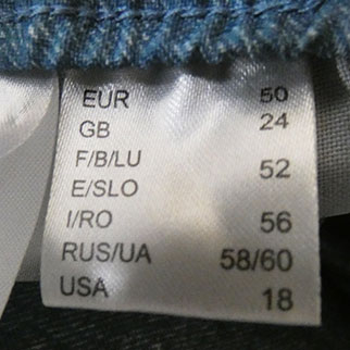 Pantalon bleu - Femme - Berlin - Taille 52 - Photo 4