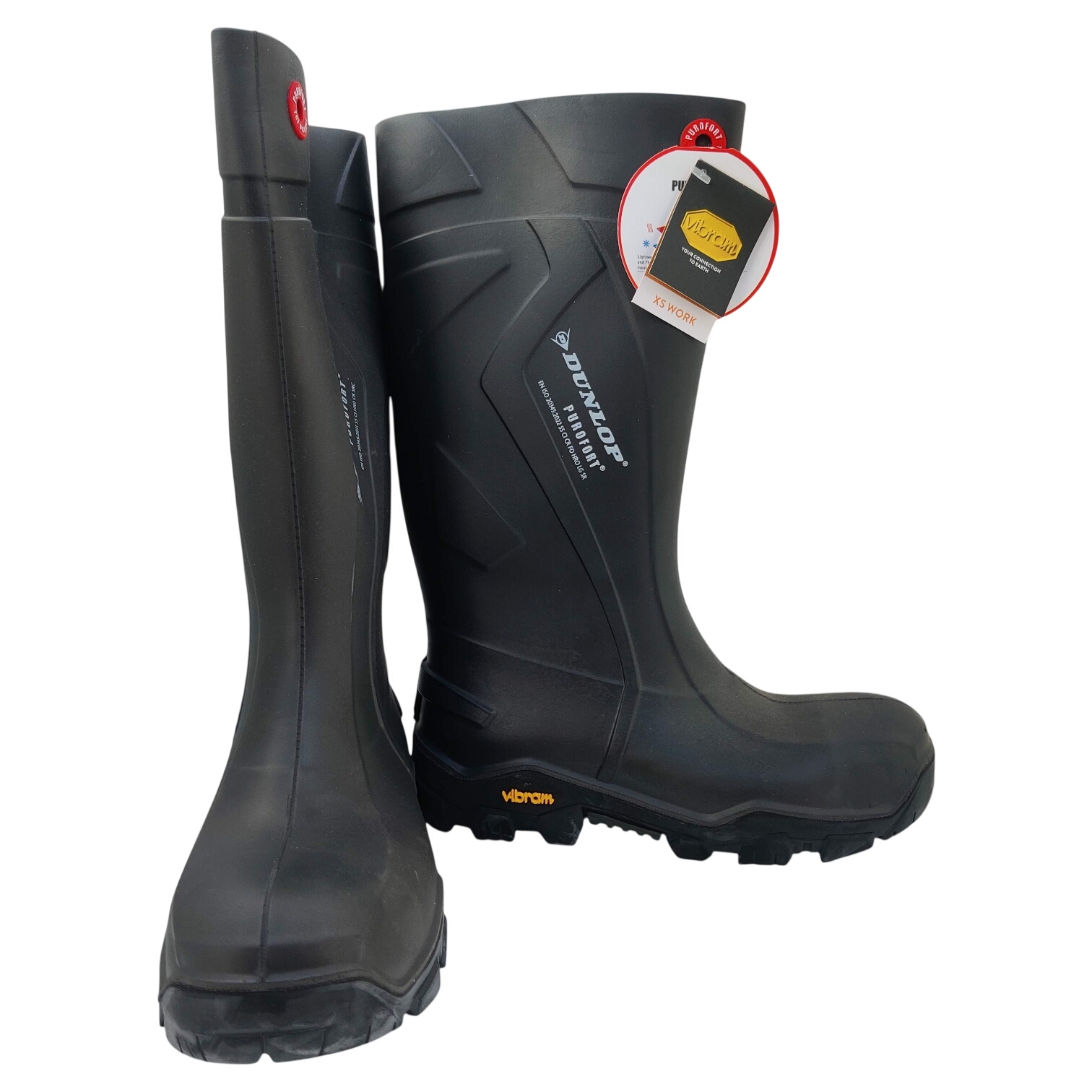 Acheter Bottes de sécurité Dunlop Purofart Vibram 40 Comme neuf - 25,00 € Bottes de sécurité Dunlop Purofart Vibram 40 Comme neuf - reconditionné disponible sur Label Emmaüs