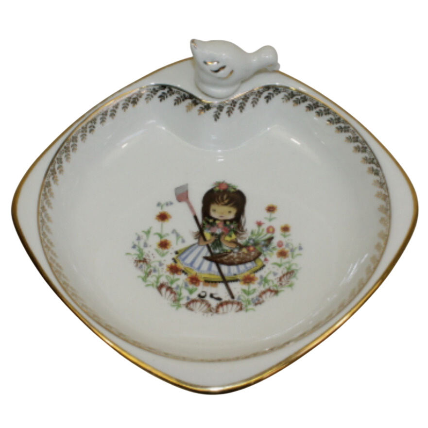 Assiette porcelaine chauffante bébé Très bon état -  reconditionné disponible sur Label Emmaüs