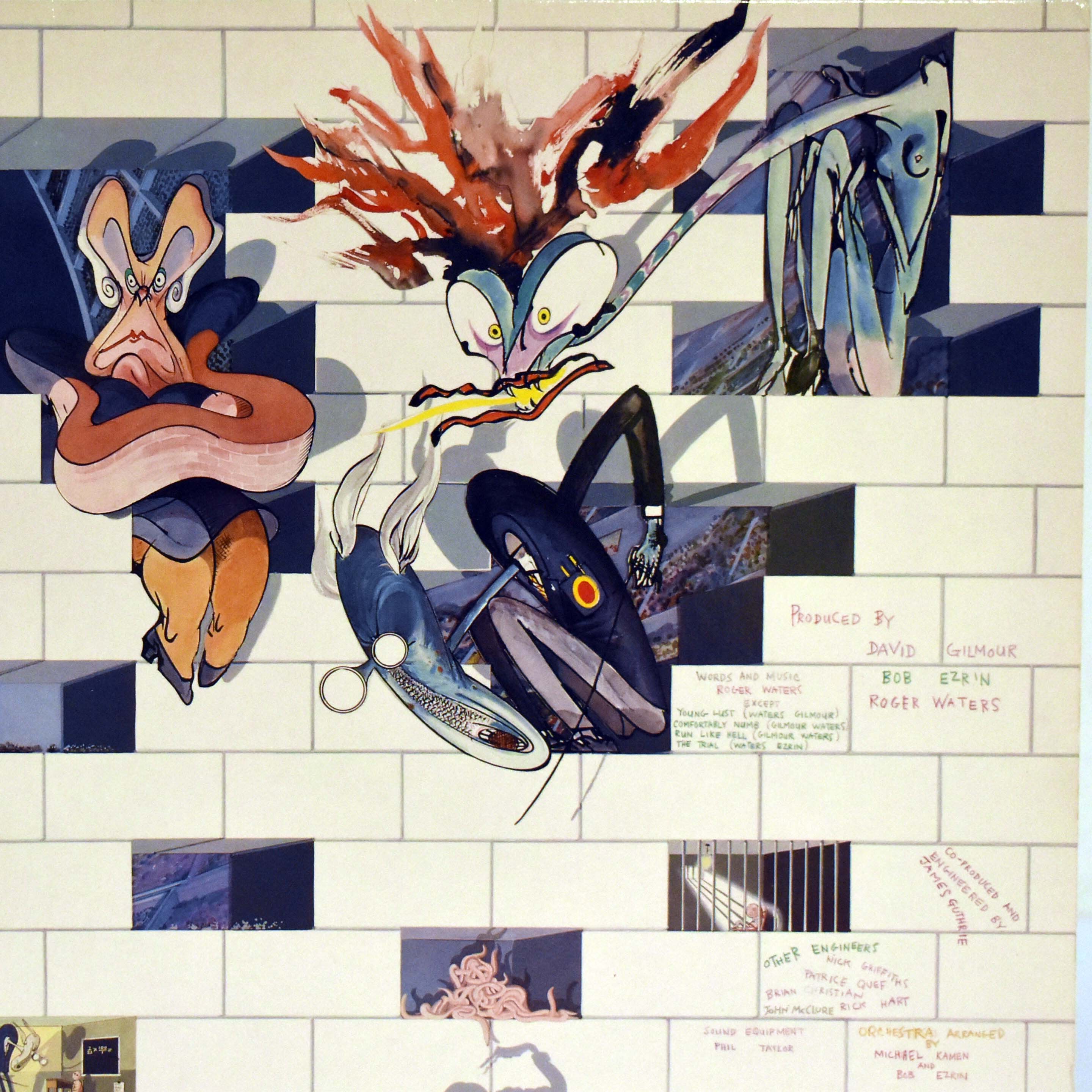 The Wall by Pink Floyd - Double Album 33 Tours Gatefold - EMI Electrola Gmbh Bon état - Vue 20 - 