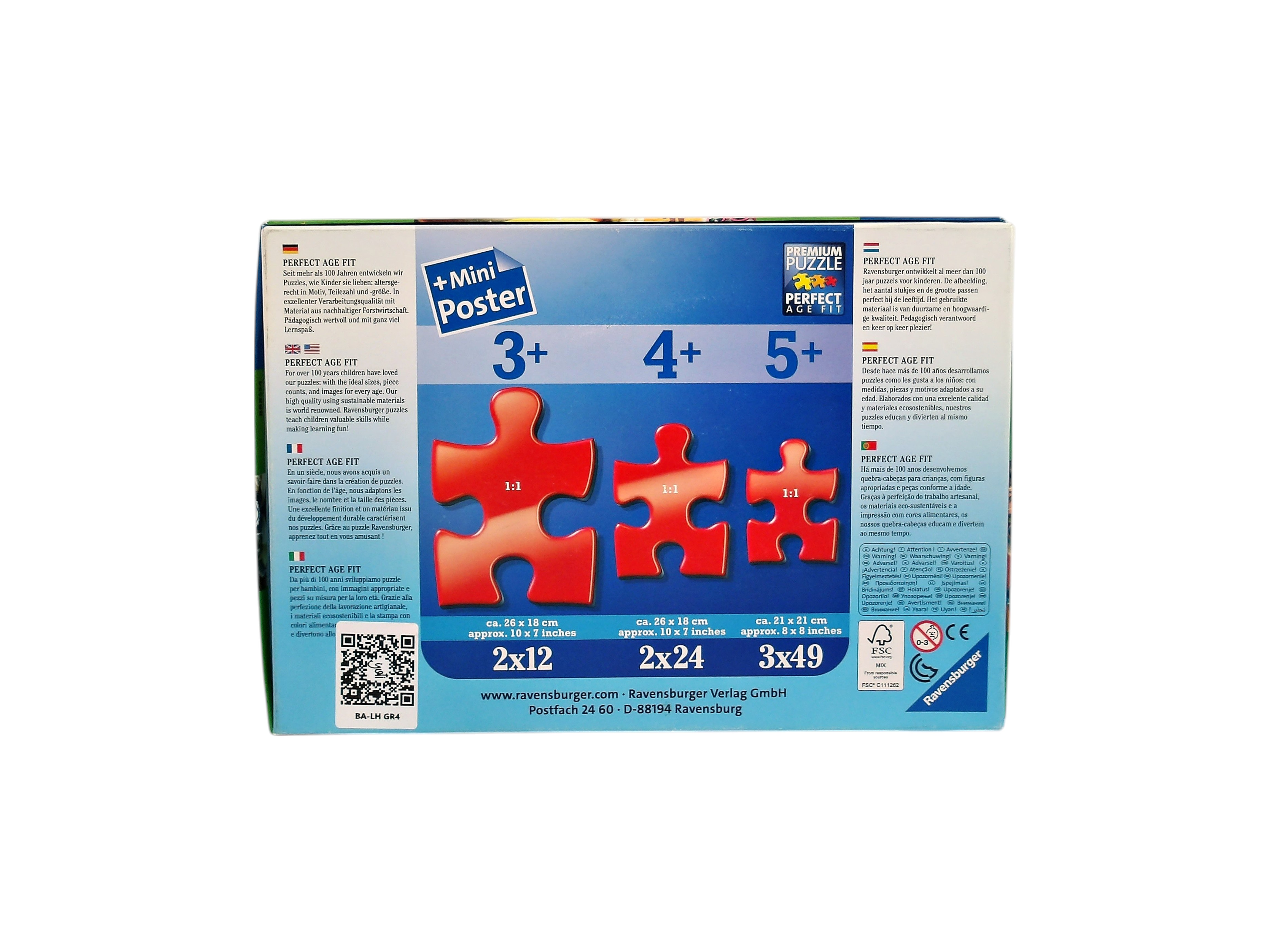 Puzzle - Bienvenue chez les 44 chats - 3x49 pièces- Édition 2019 Très bon état - Vue 2 - 