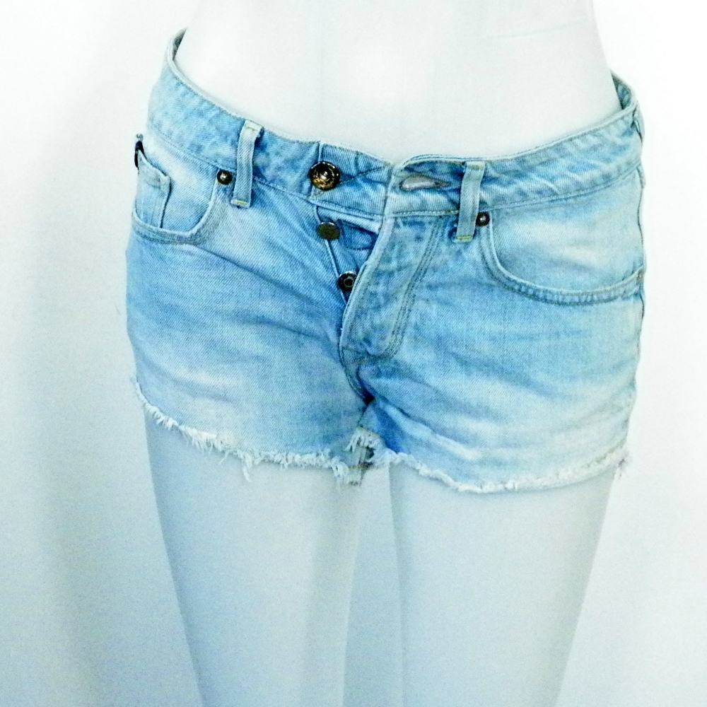 Short Femme Bleu LE TEMPS DES CERISES Taille Estimée 34. Bon état - Vue 3 - 