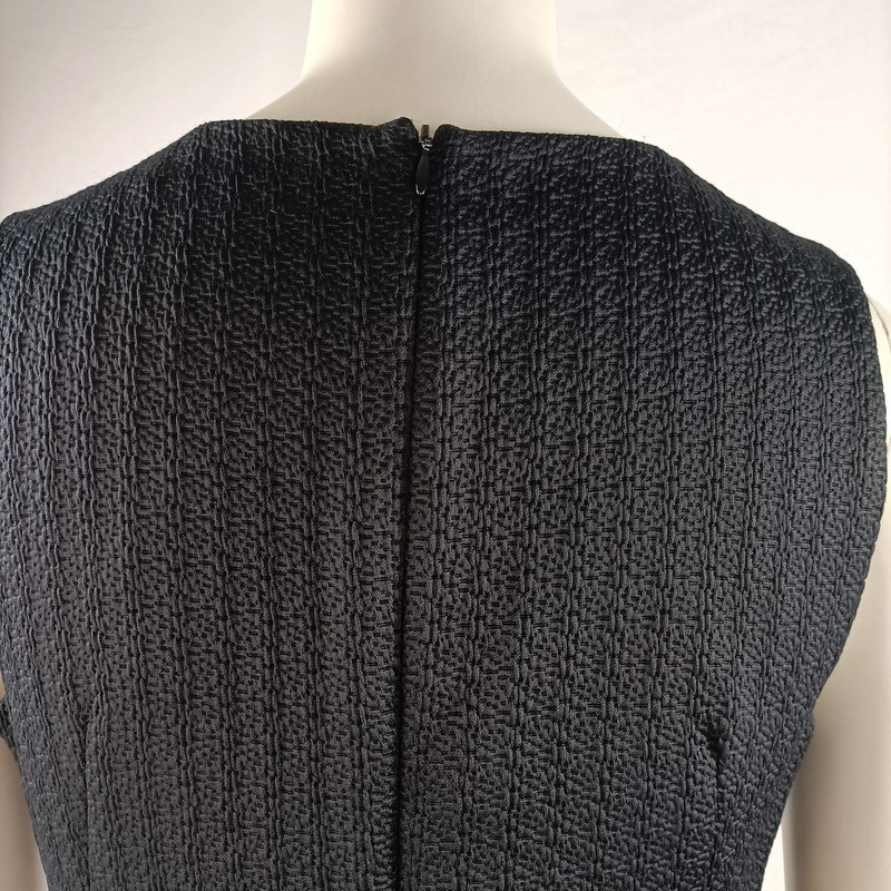 Robe noire Comptoir des Cotonniers texturée taille 38 - Photo 5
