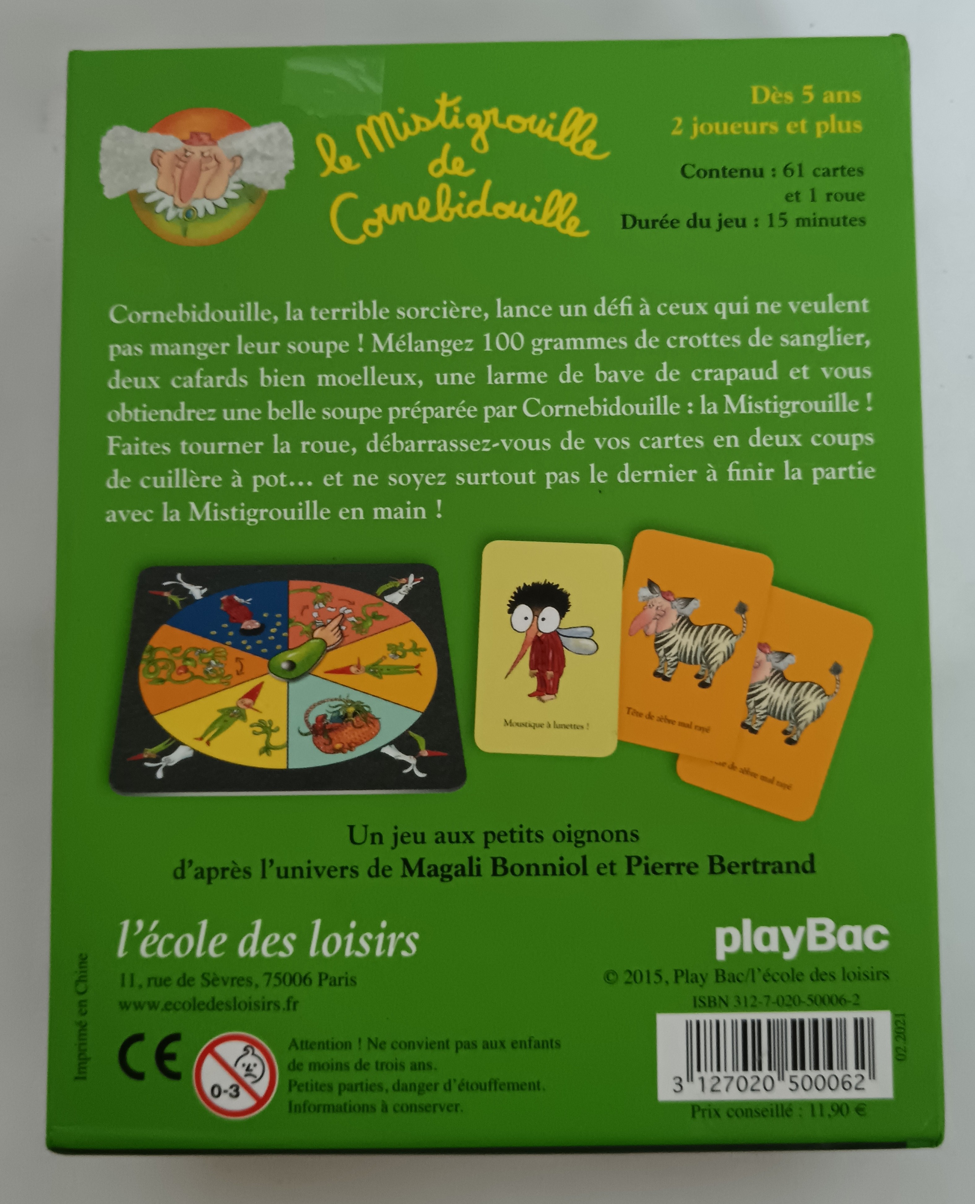 Voir photo 3 de Jeu de société LE MISTIGROUILLE DE CORNEBIDOUILLE Jeu de société LE MISTIGROUILLE DE CORNEBIDOUILLE Très bon état - Vue 3 -