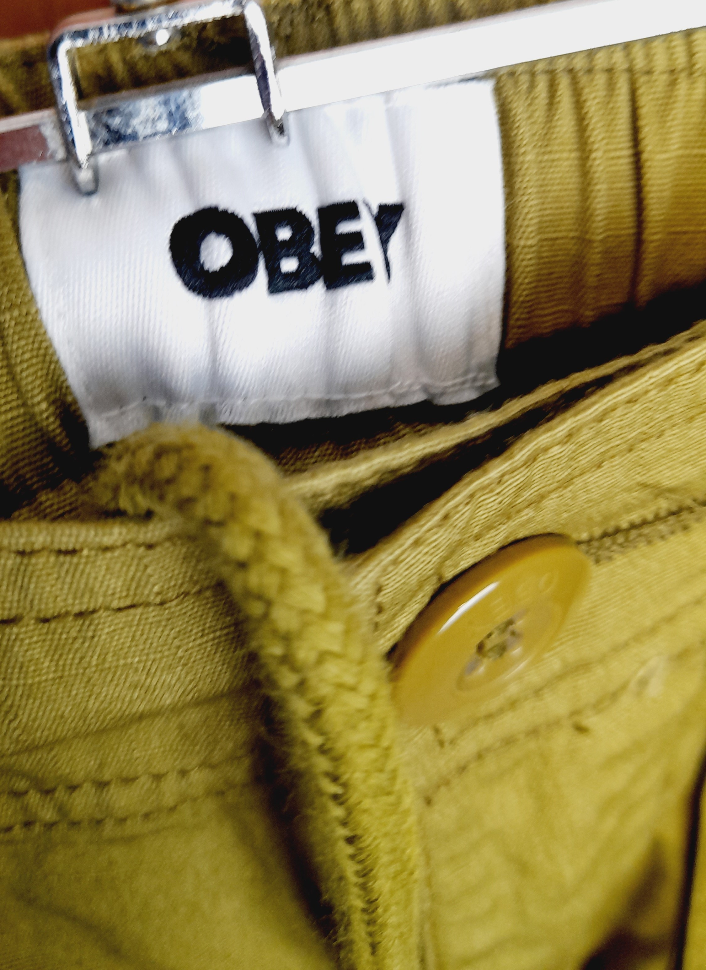 Obey pantalon cargo coupe droit - Taille S - Photo 8