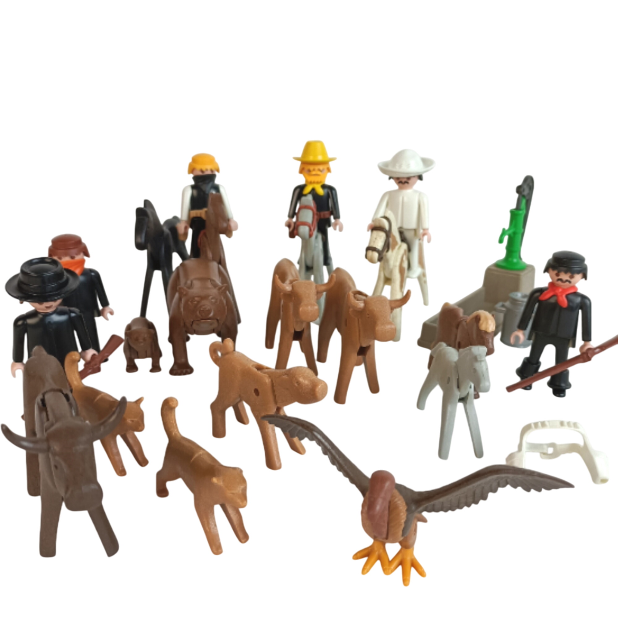 Lot Playmobil thème western cowboy - Bon état sur Label Emmaüs