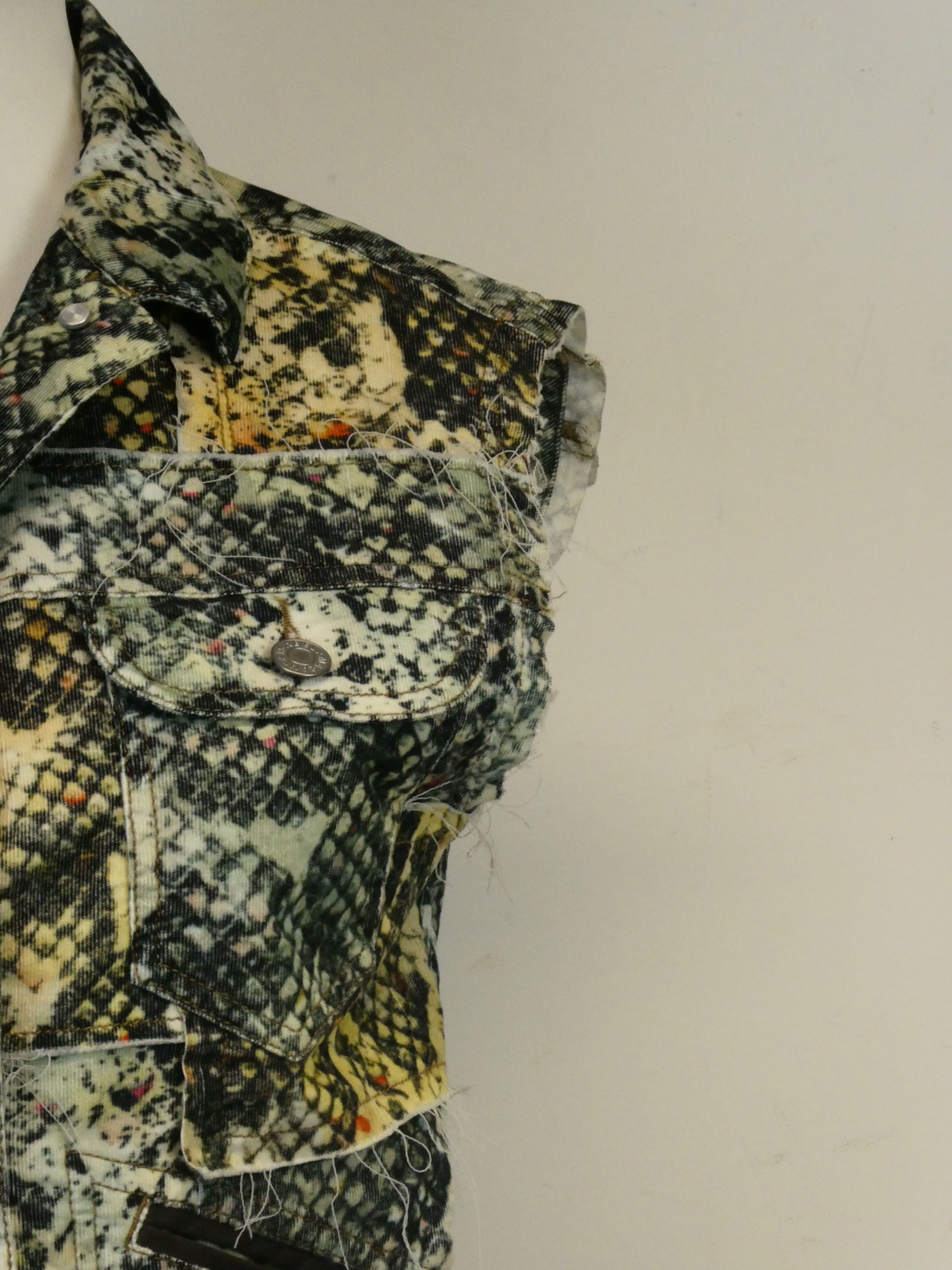 Isabel Marant gilet sans manches à motif - Taille M - Photo 2