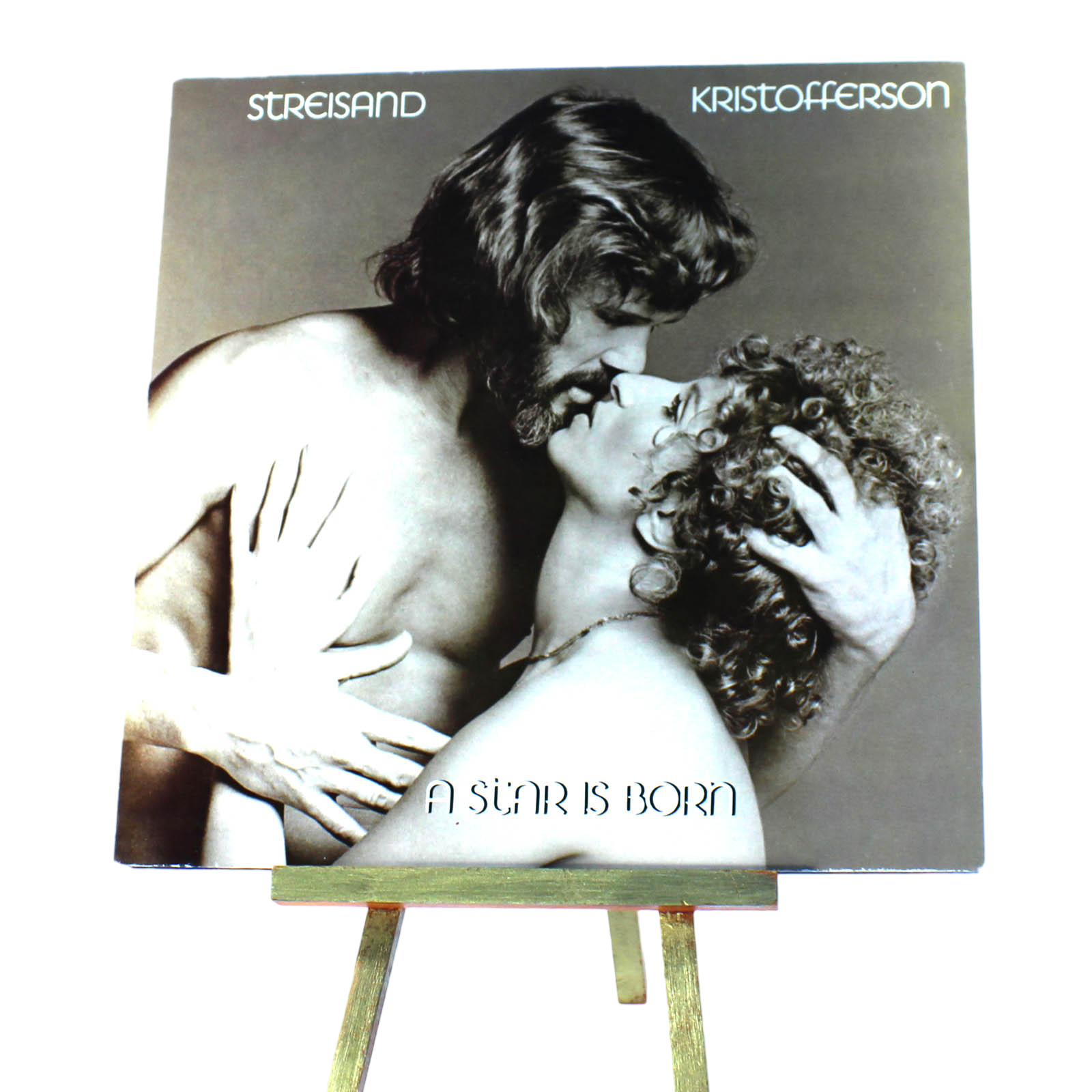 vinyle Star Is Born -Streisand + Kris Kristofferson Bon état -  reconditionné disponible sur Label Emmaüs