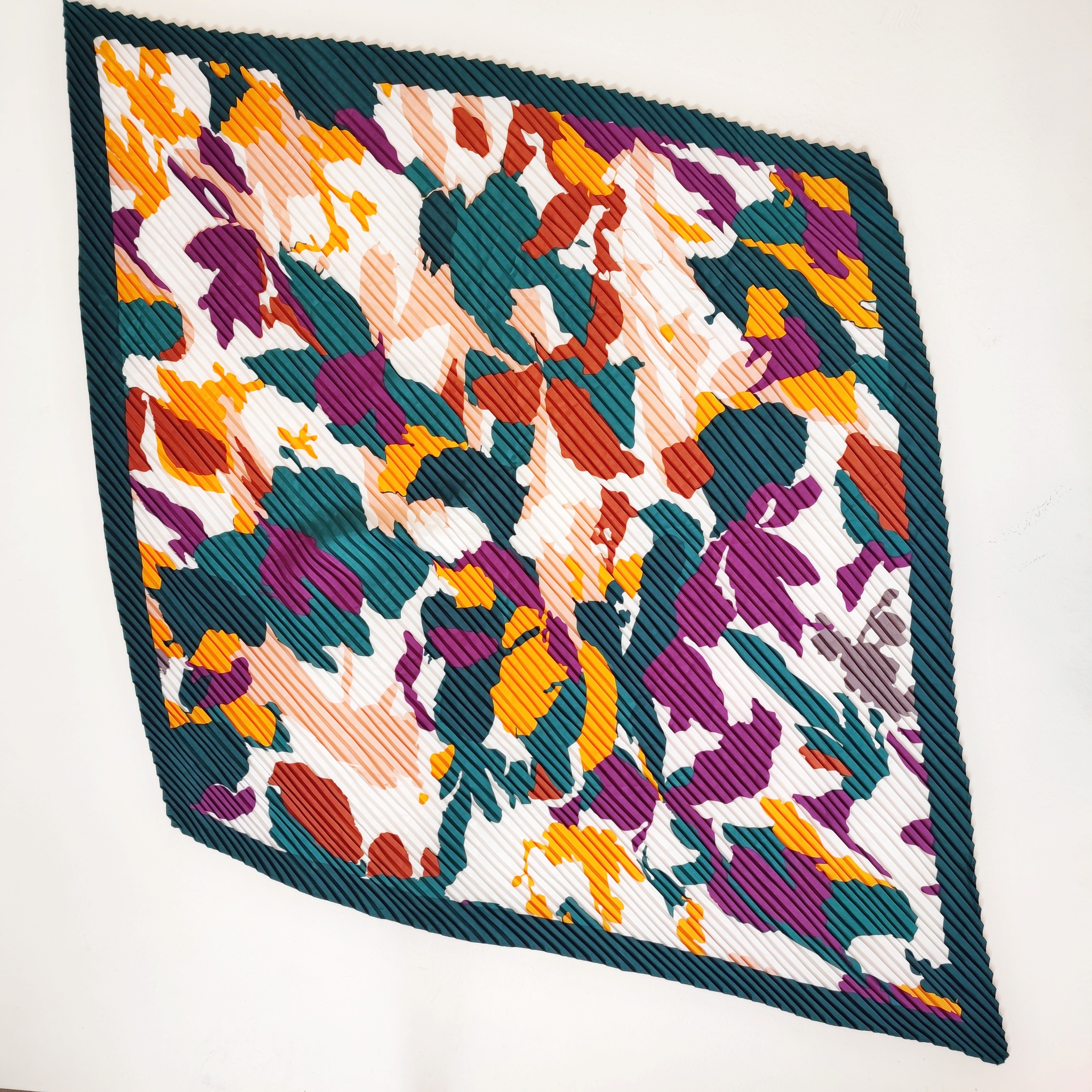 Foulard  plis accordon - caroll - Modalova