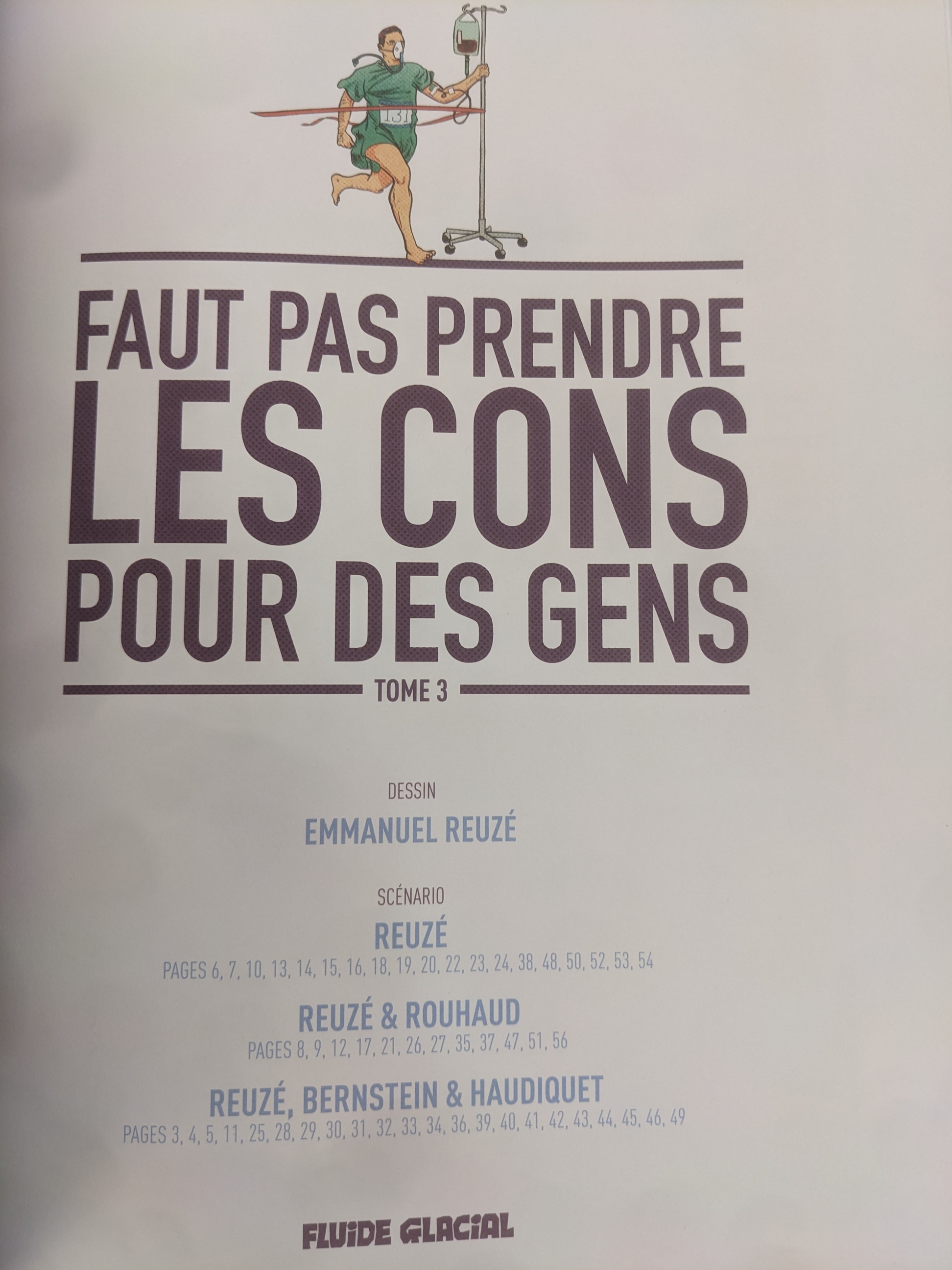 BD - Faut pas prendre les cons pour des gens Tom 3 - Photo 4