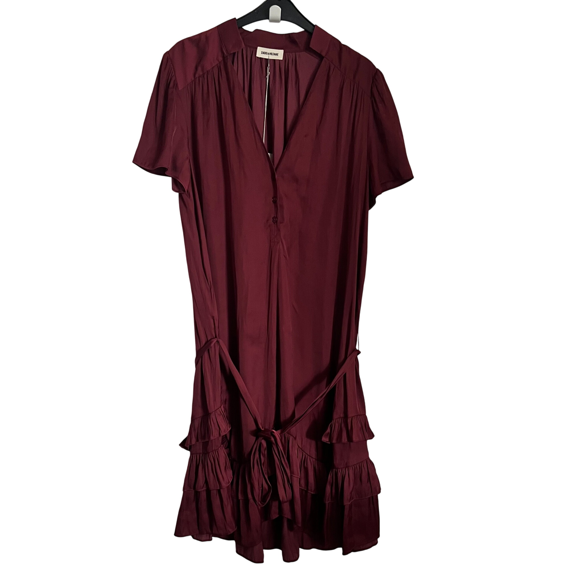 Robe rinka satin , TS - zadig&voltaire - Modalova