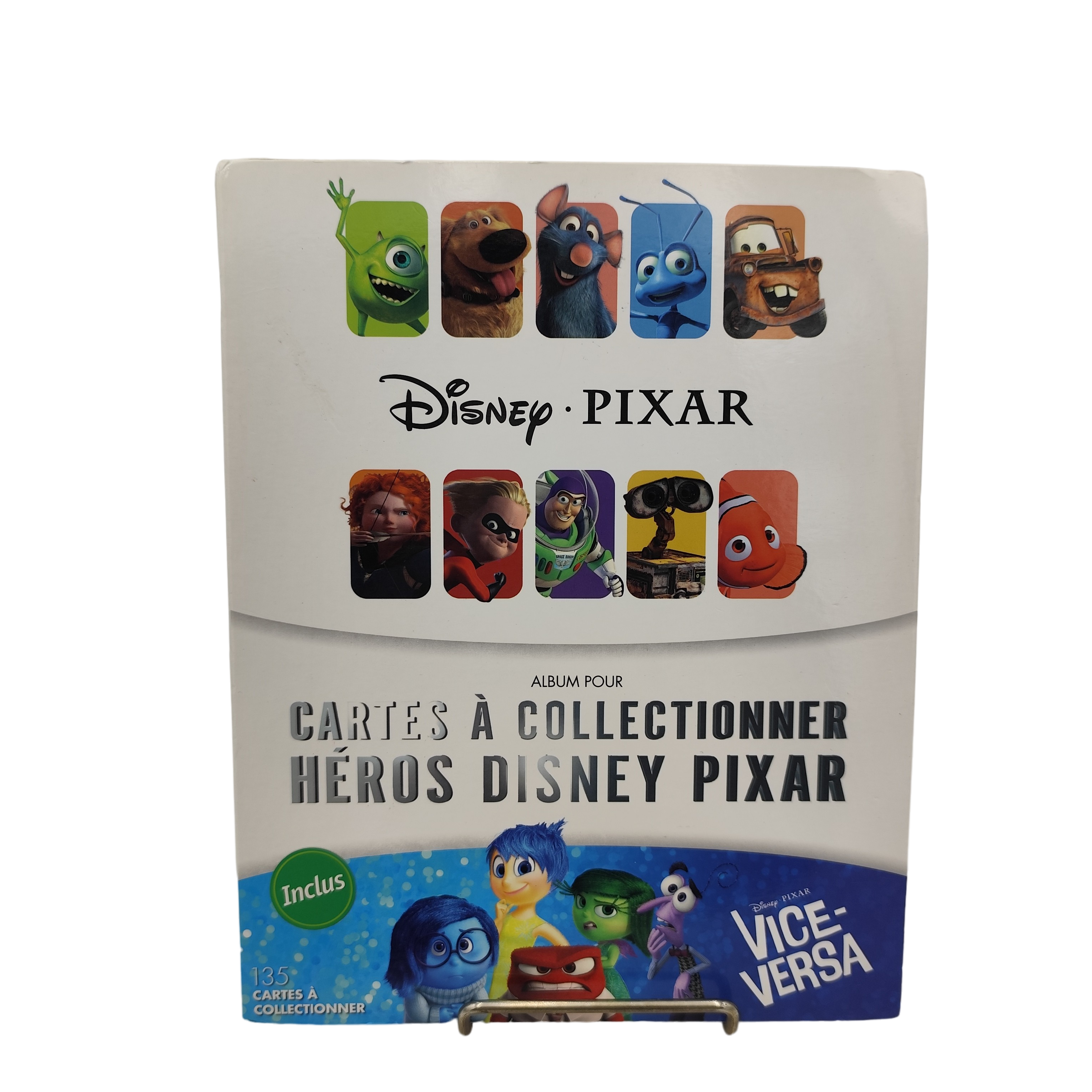 Livre Disney/Pixar - Collection de cartes Auchan - Bon état sur Label Emmaüs
