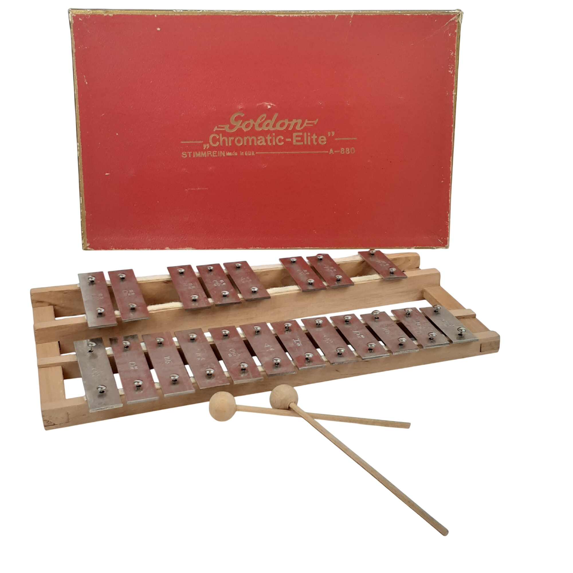 Xylophone Goldon Chromatic Elite Stimmrein A880 Comme neuf -  reconditionné disponible sur Label Emmaüs