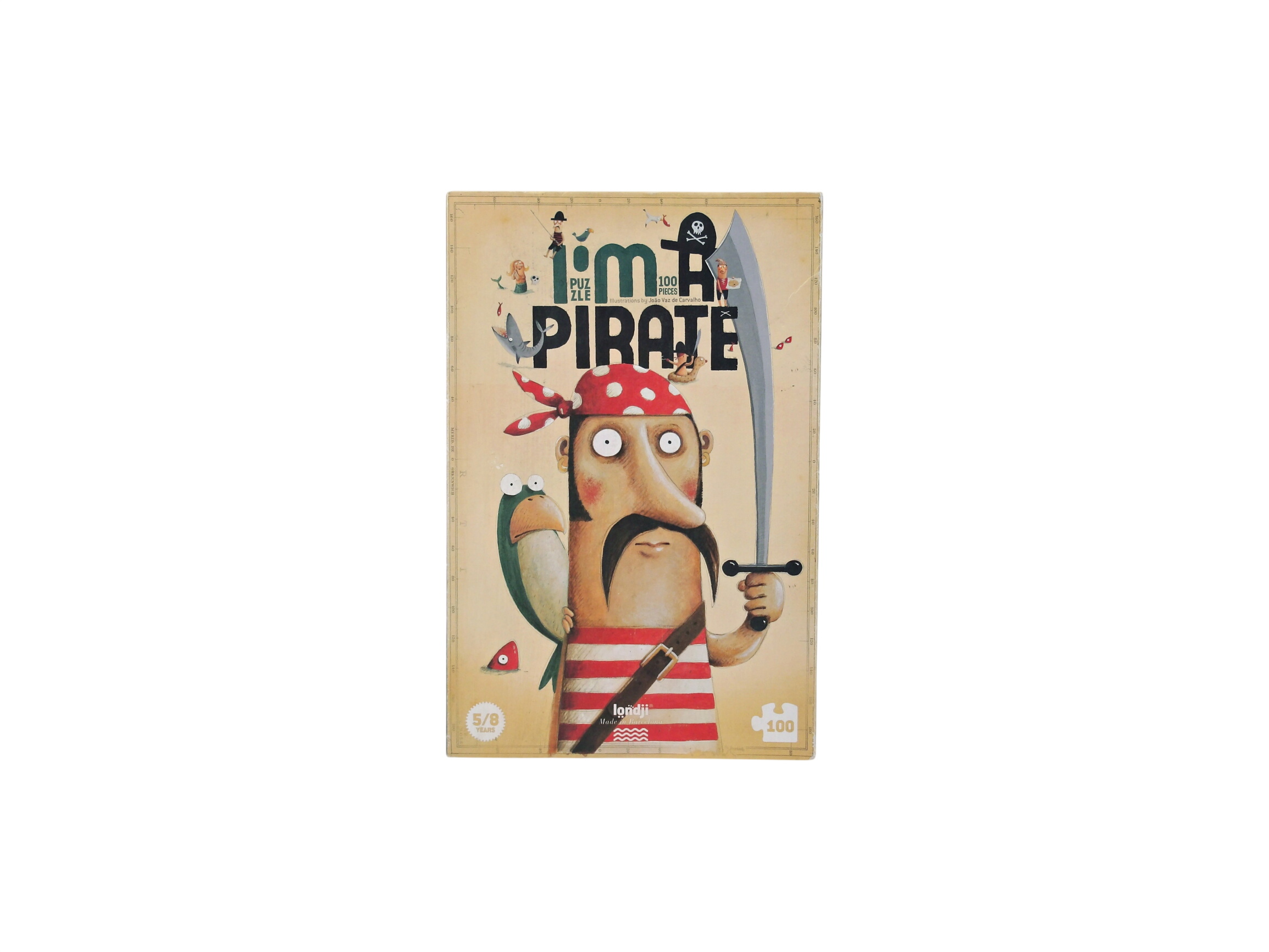 Acheter Puzzle - I'm a pirate - 100 pièces Très bon état - 12,00 € Puzzle - I'm a pirate - 100 pièces Très bon état - reconditionné disponible sur Label Emmaüs