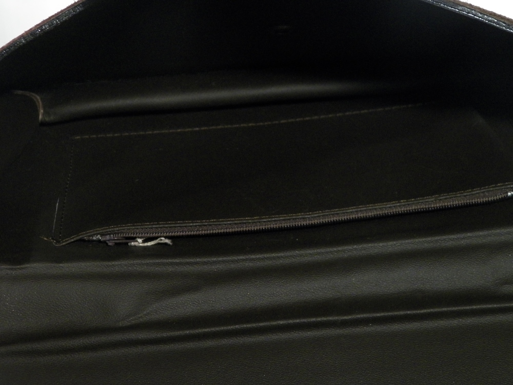 Pochette Femme Vintage Marron chocolat  - Vue 5 - 