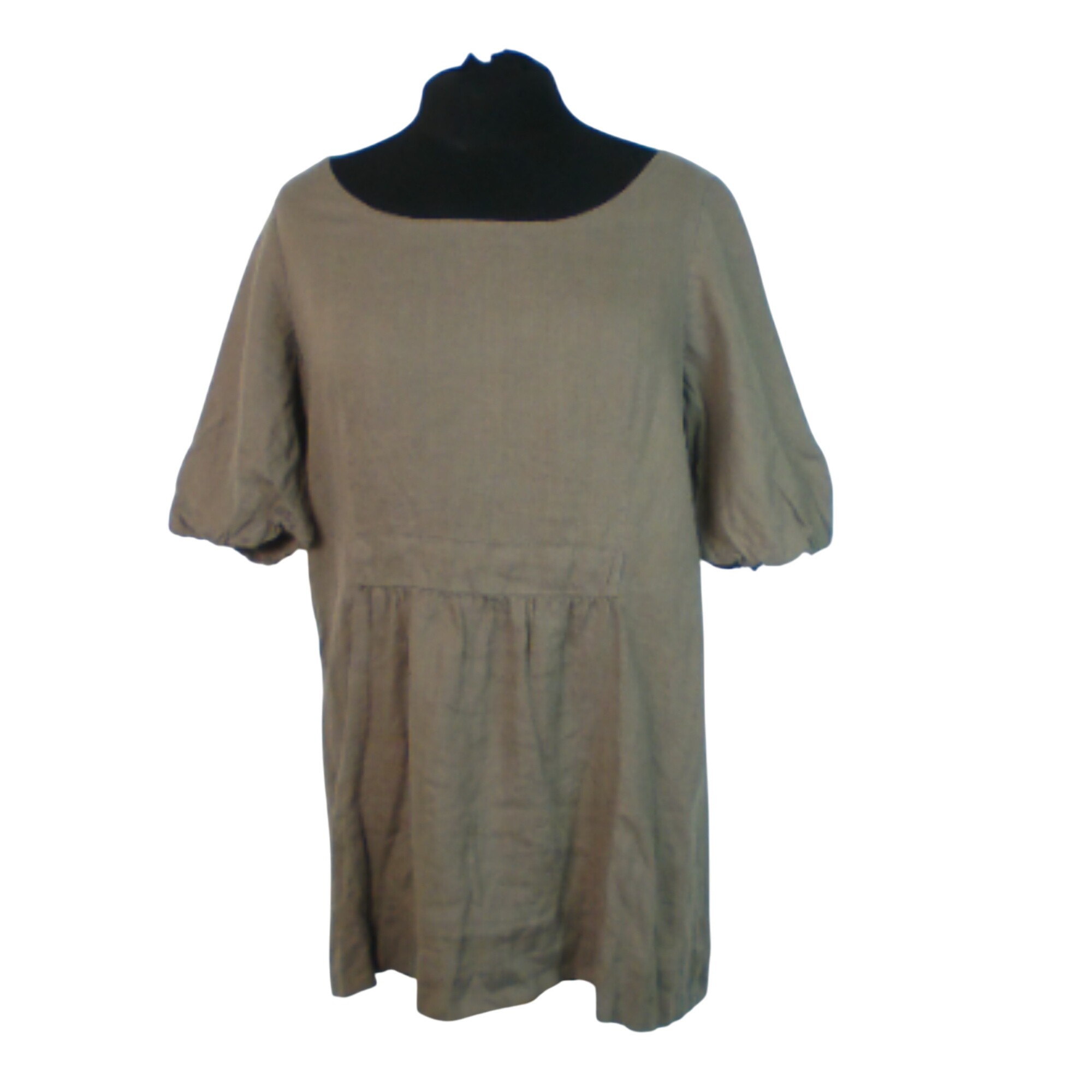 T-shirt Comptoir des Cotonniers, beige foncé - marron, 100% lin, taille 42 - Photo 0