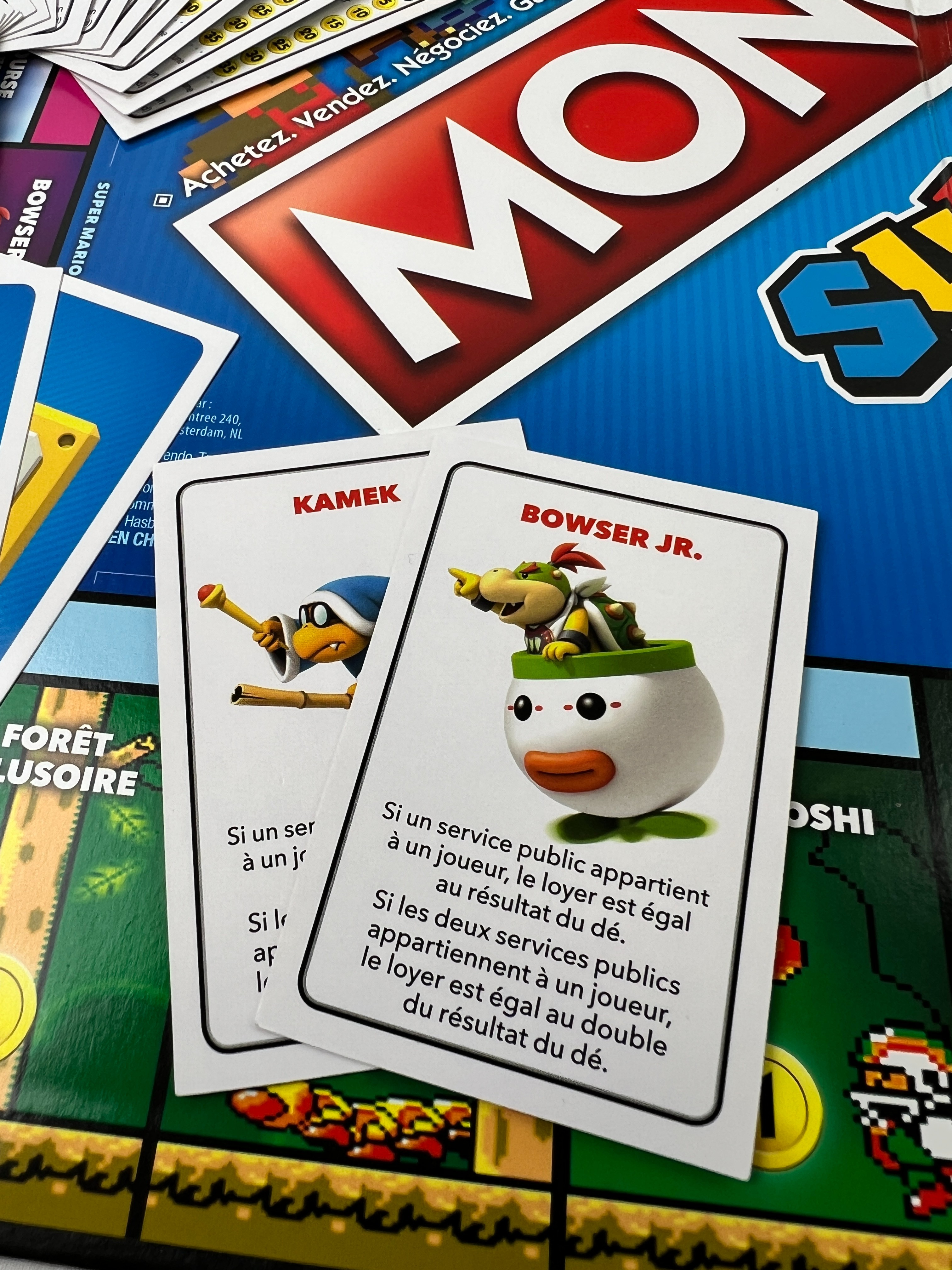Monopoly Super Mario Nintendo Hasbro 2020 Très bon état - Vue 9 - 