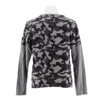 T-shirt gris imprimé - Garçon - IN EXTENSO - Taille 8 ans - Photo 1