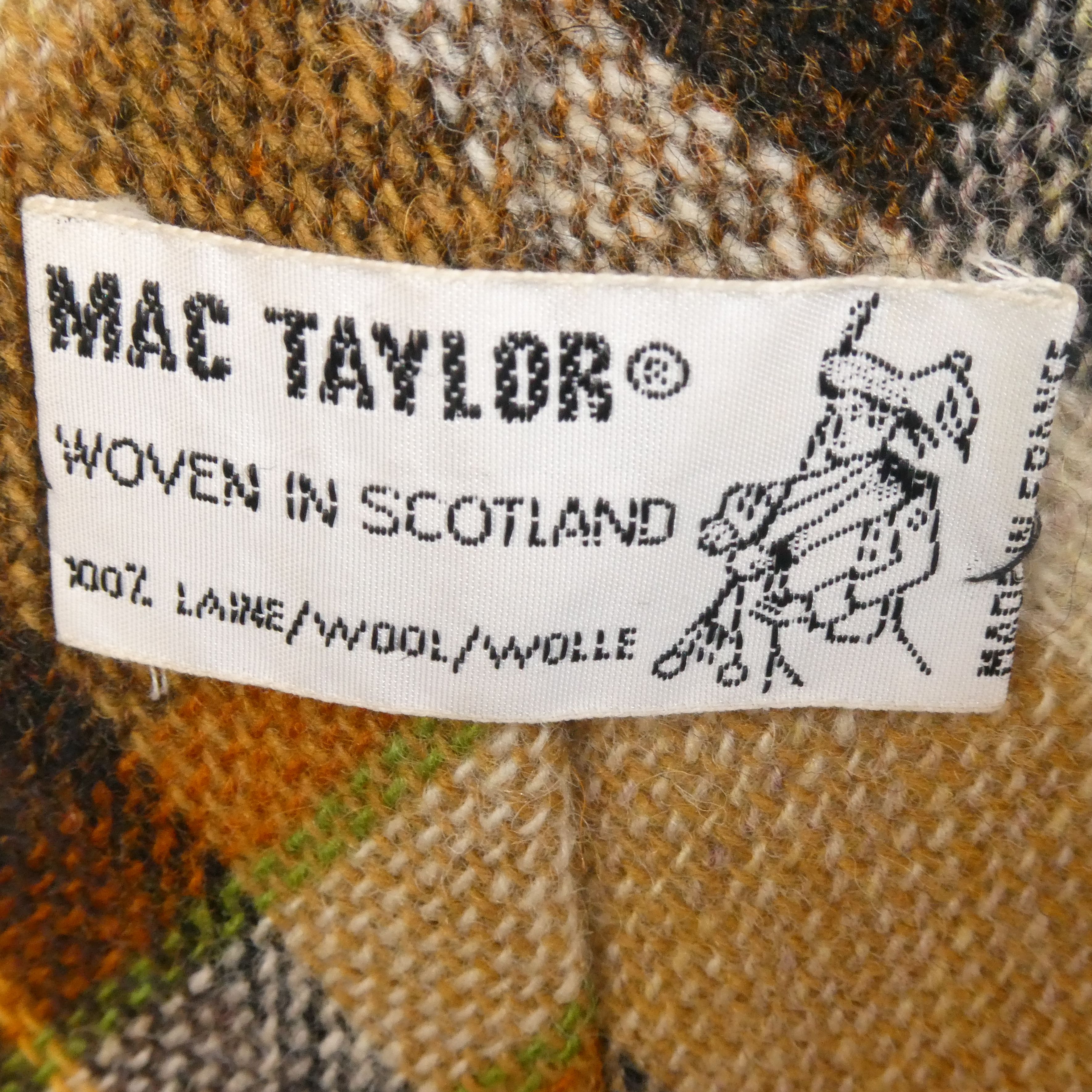 Mac Taylor Cravate 100% laine motif écossais - Photo 3