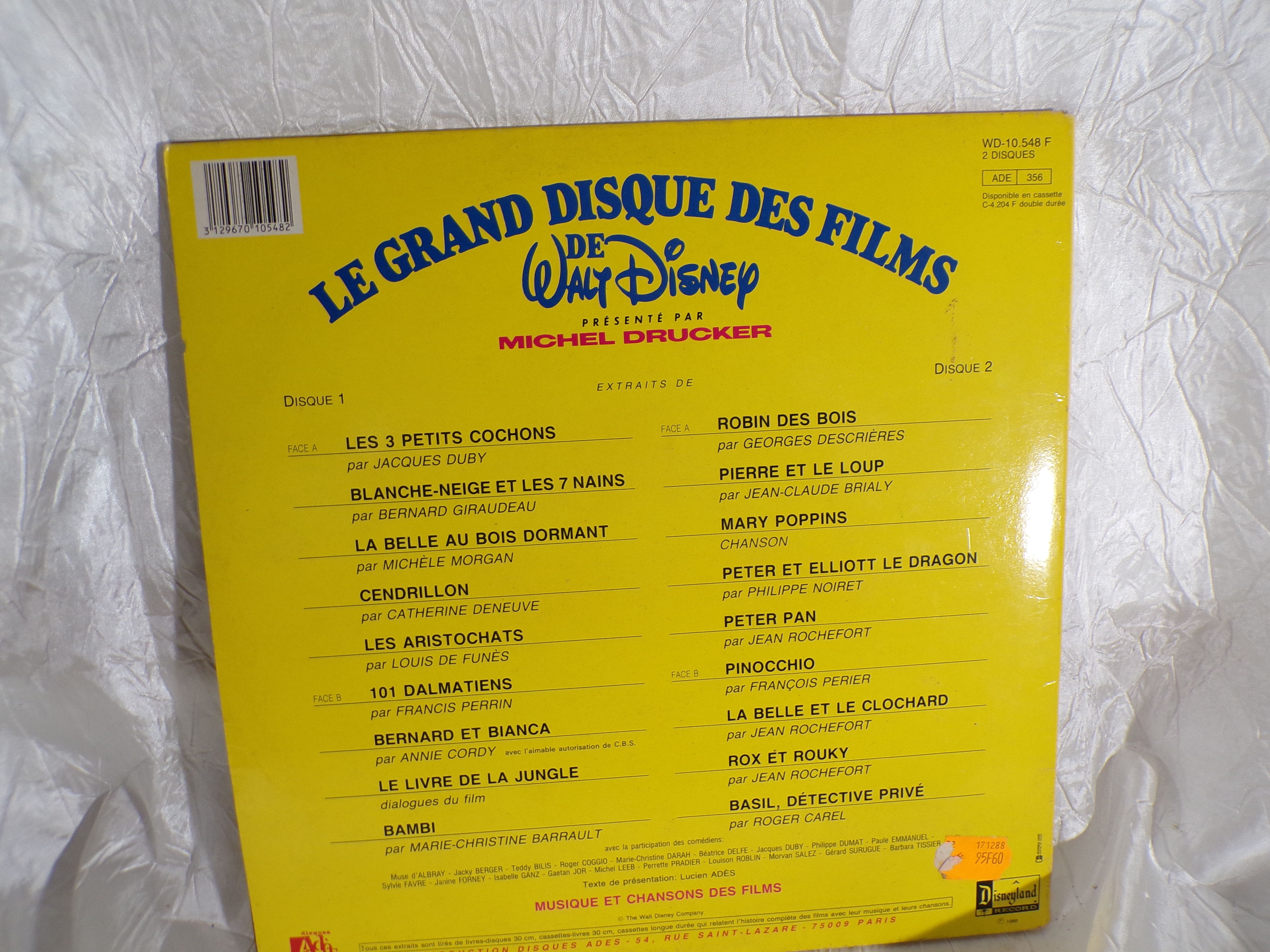 Vinyle Disney 1986 Bon état - Vue 2 - 