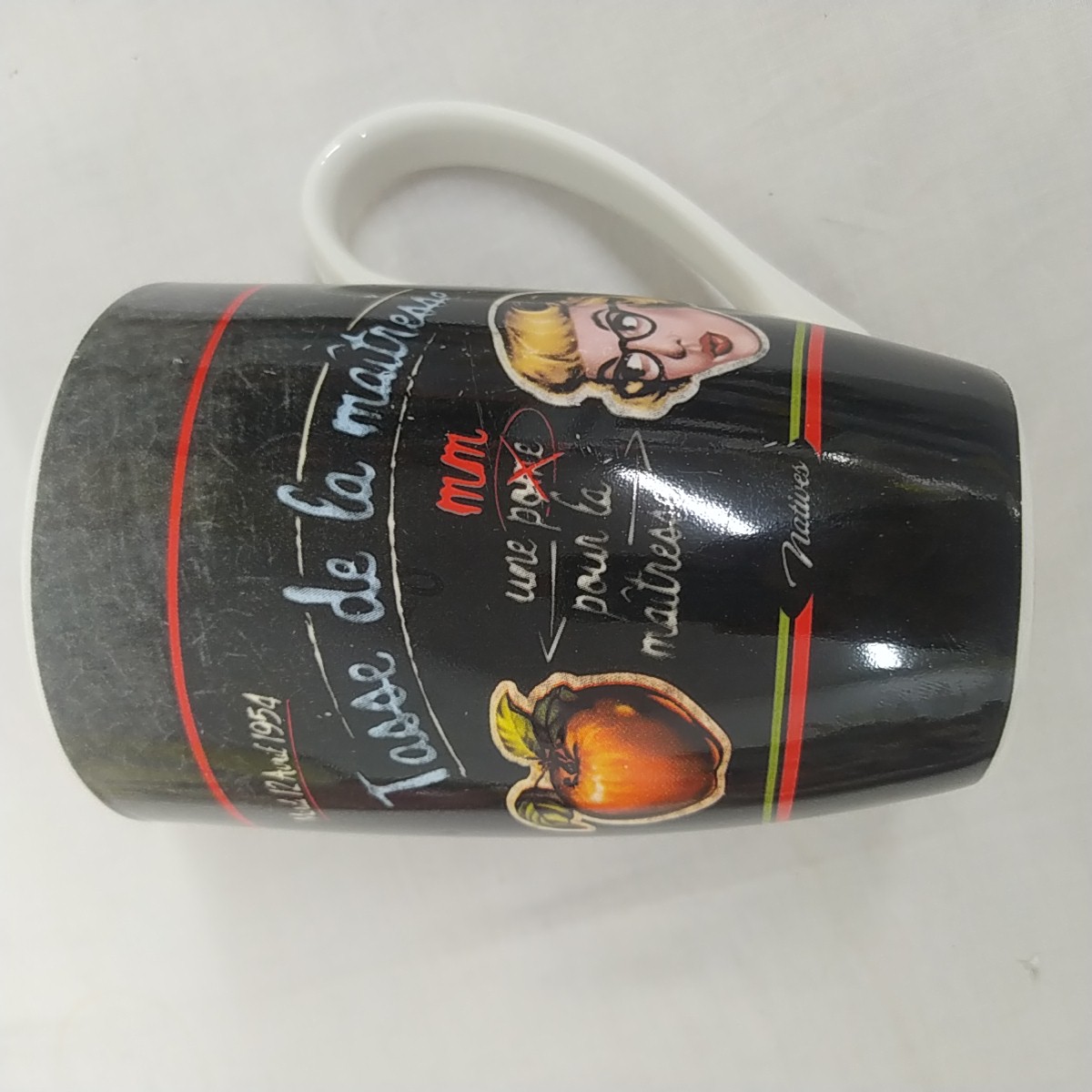Grande Tasse à Café Sculptée 15 Oz – Logo Surélevé Cardinals Saint Louis – Intérieur Coloré