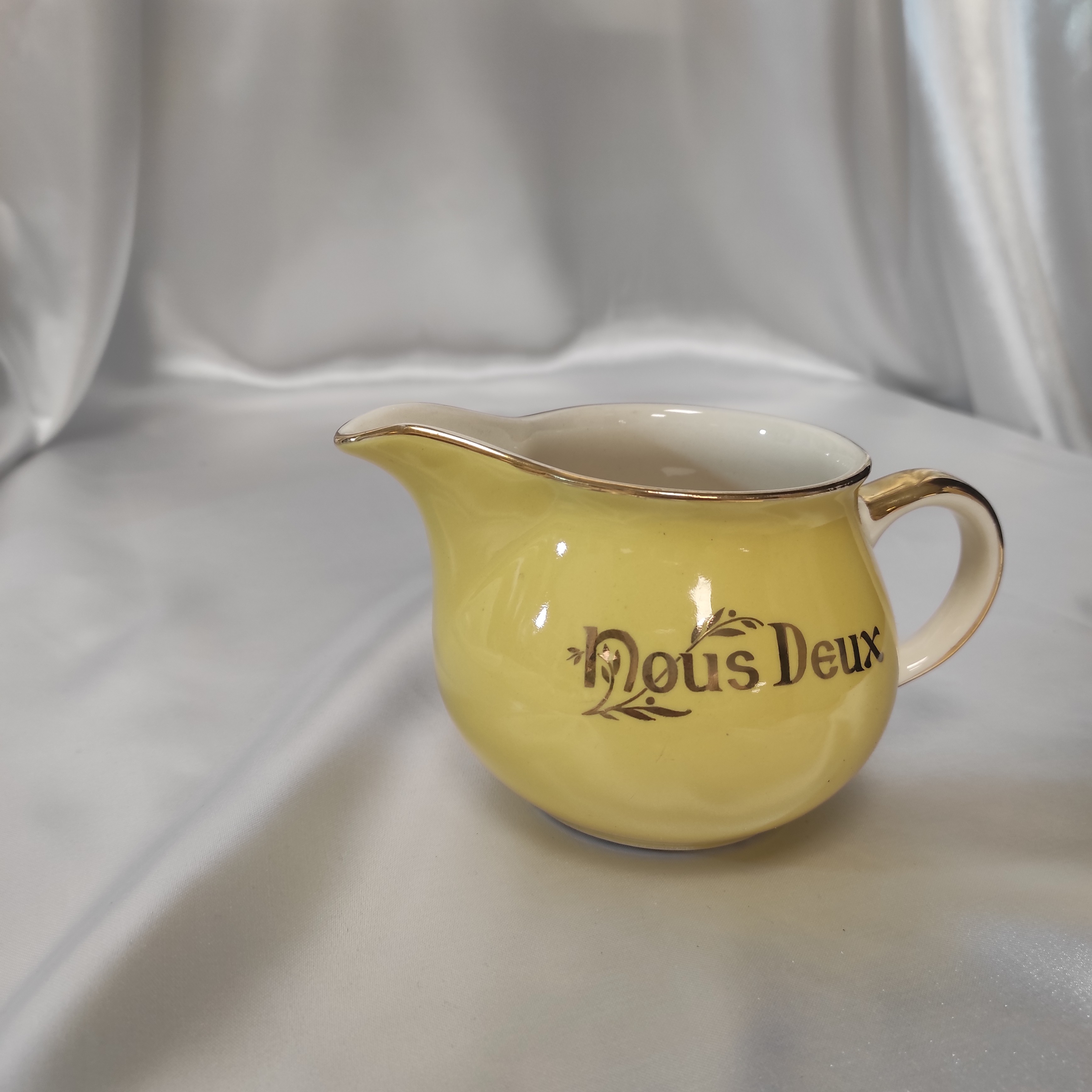 Pot à Lait Villeroy & Boch – Série Gallo Corolla – Porcelaine Blanche – Occasion