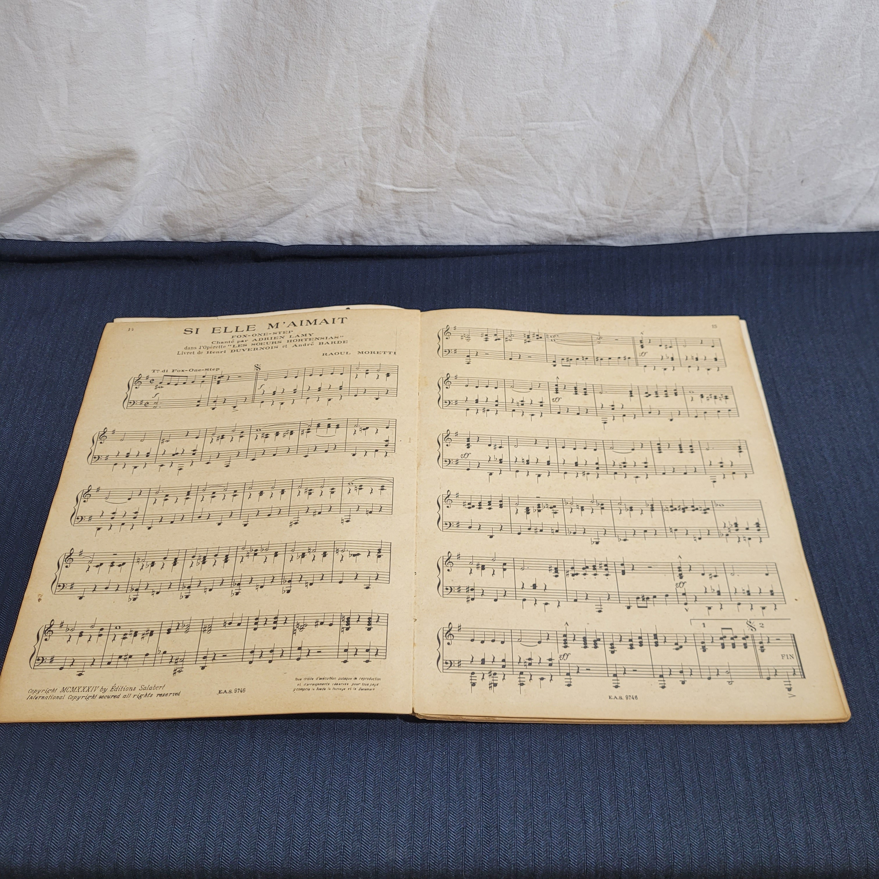 Dix-septième album Francis Salabert - 25 danses pour piano seul État correct - Vue 2 - 