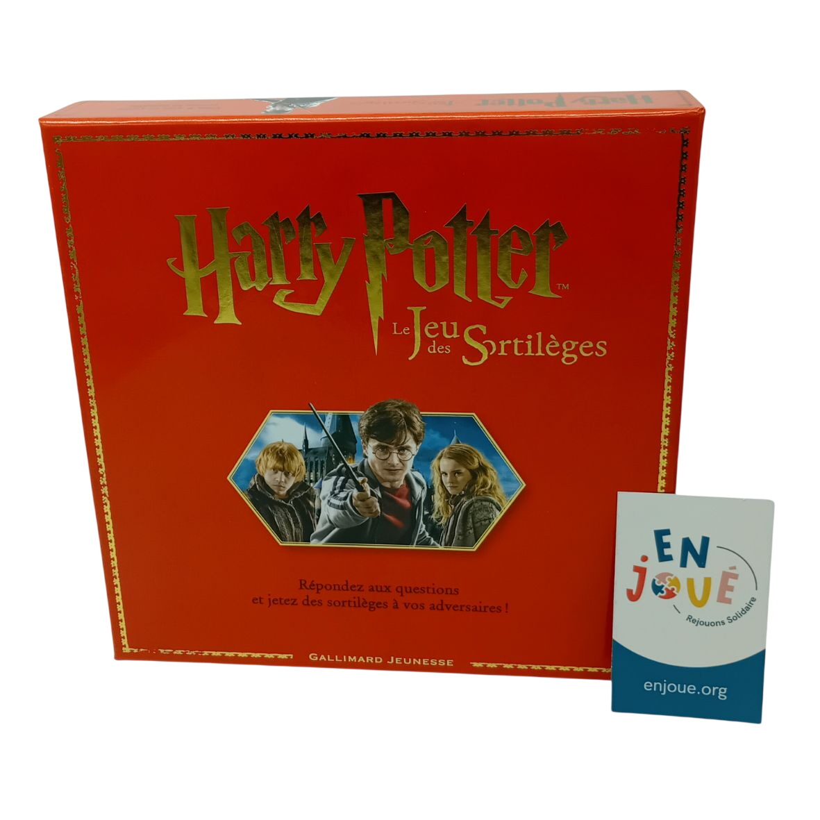 Jeu de société - Harry Potter - Le jeu des sortilèges - Playbac - A partir de 8 ans . Très bon état -  reconditionné disponible sur Label Emmaüs