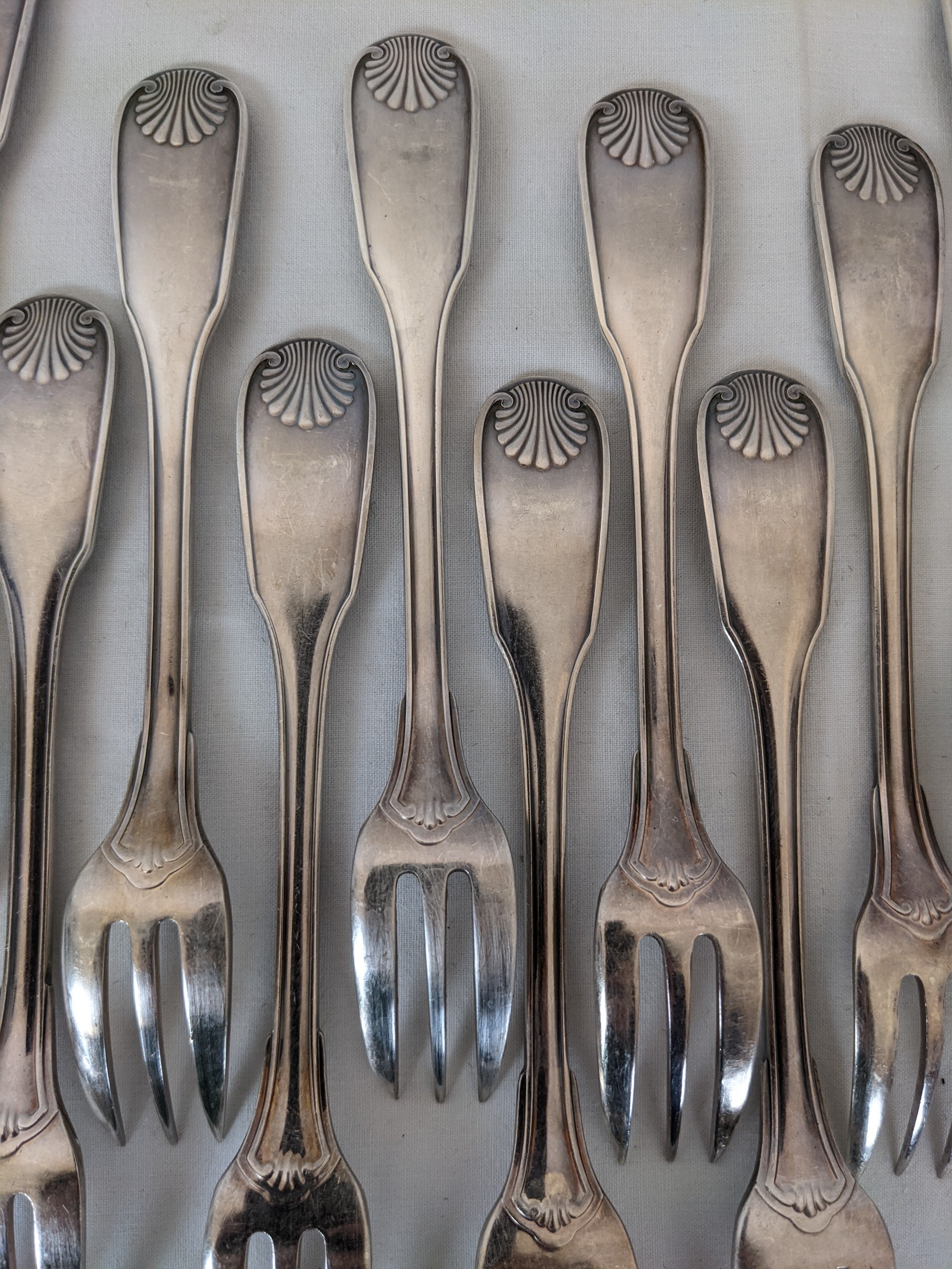 Ensemble pour 12 personnes (75 pièces) Perles Métal Argenté