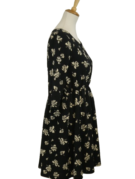 Pattern robe blouson coupe A-line à motif fleuri - Taille S - Photo 11