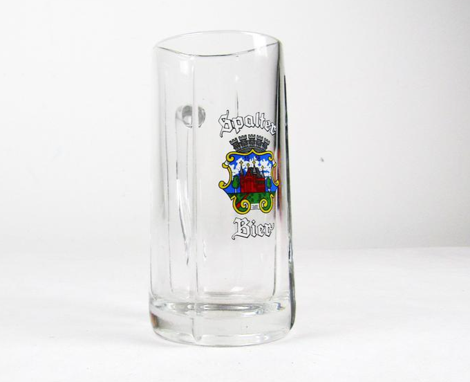 Verre à Pinte Godzilla Burning Toon - En Verre Transparent, Design Cartoon, Neuf, Pour Collection Ou Usage