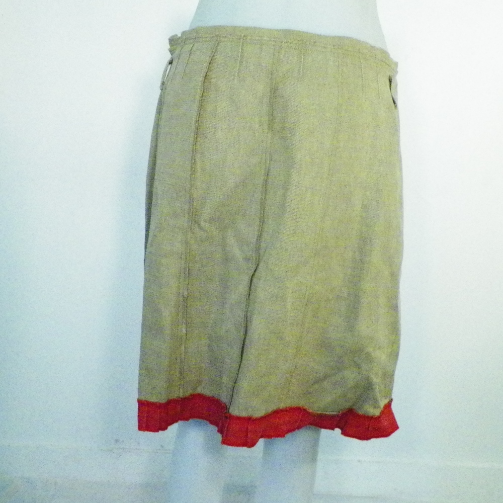 Jupe Ecru SONIA RYKIEL T 40. Bon état - Vue 3 - 