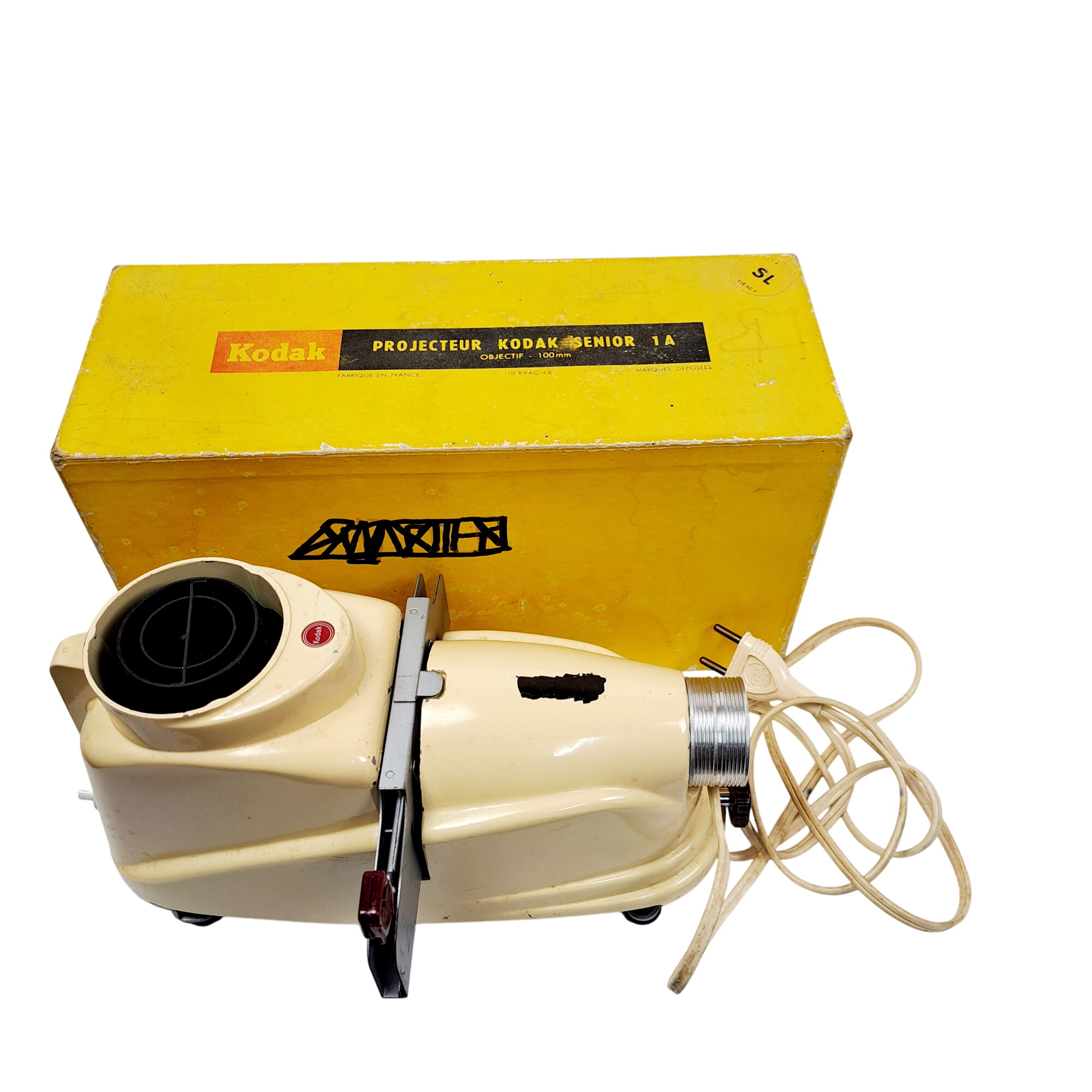 ANCIEN PROJECTEUR A DIAPOSITIVES - Photo 0