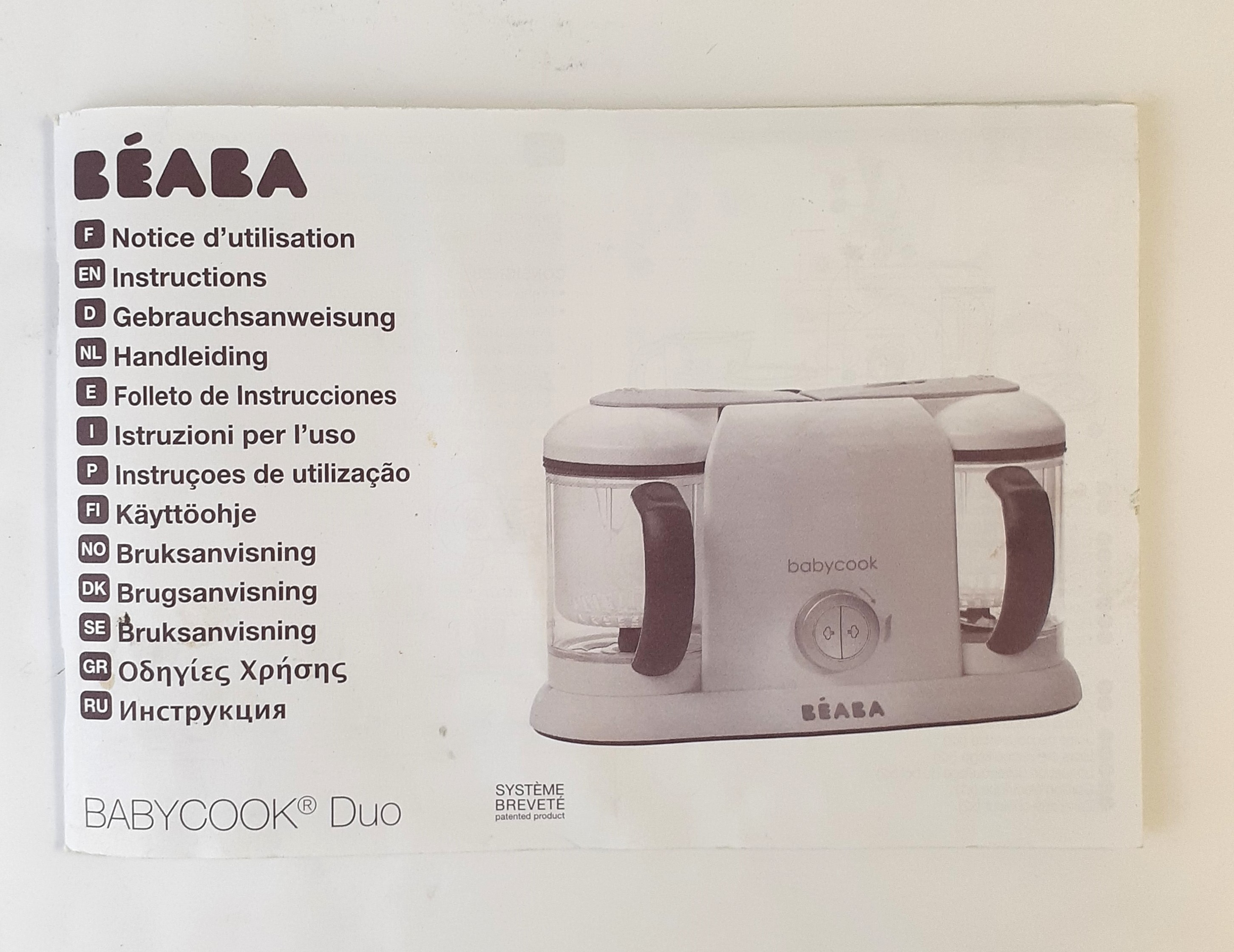 Robot cuiseur vapeur-mixeur 4 en 1 Babycook duo - Béaba - Photo 7