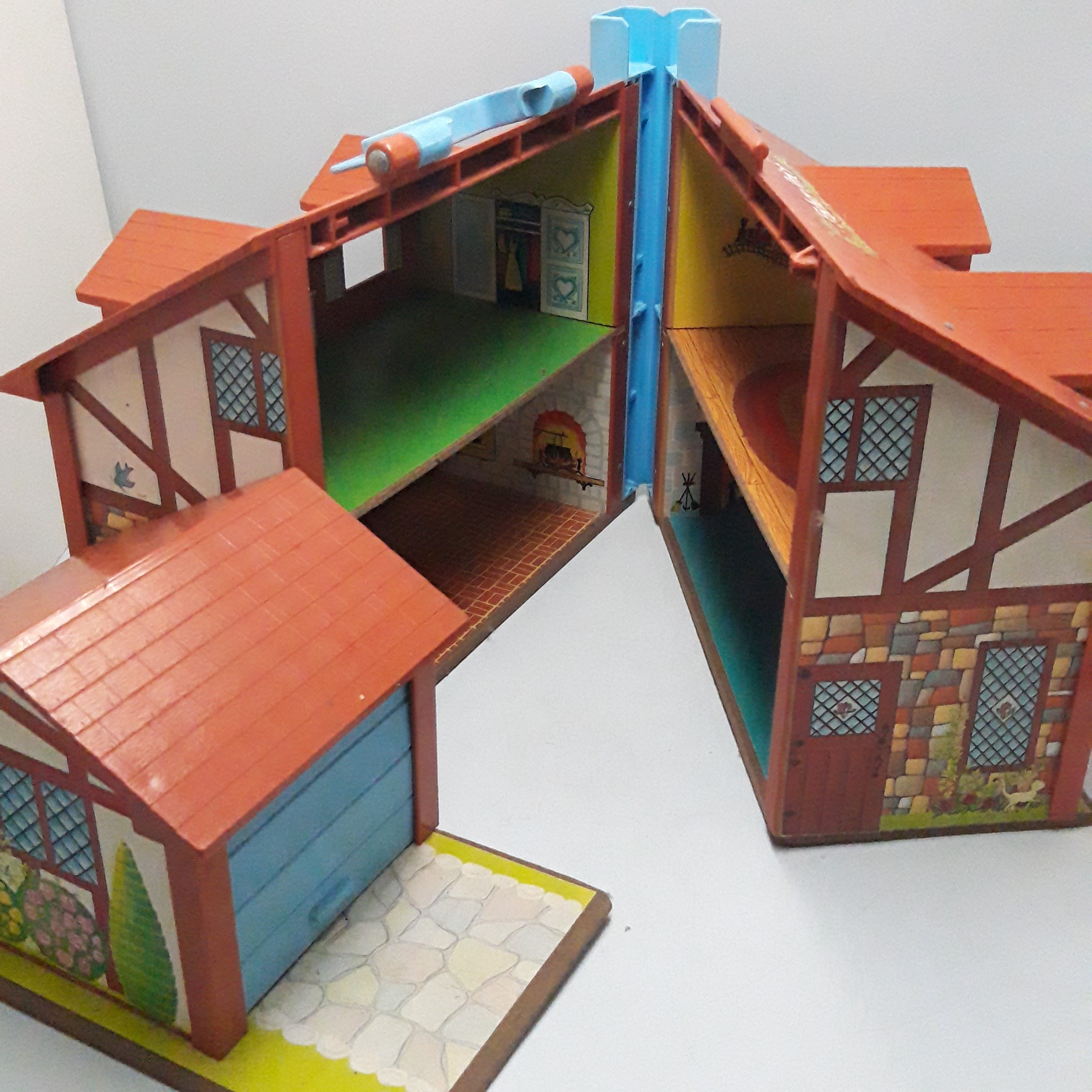 Maison Familiale Fisher-Price Vintage n°952 – Années 1970/1980 Bon état - Vue 7 - 