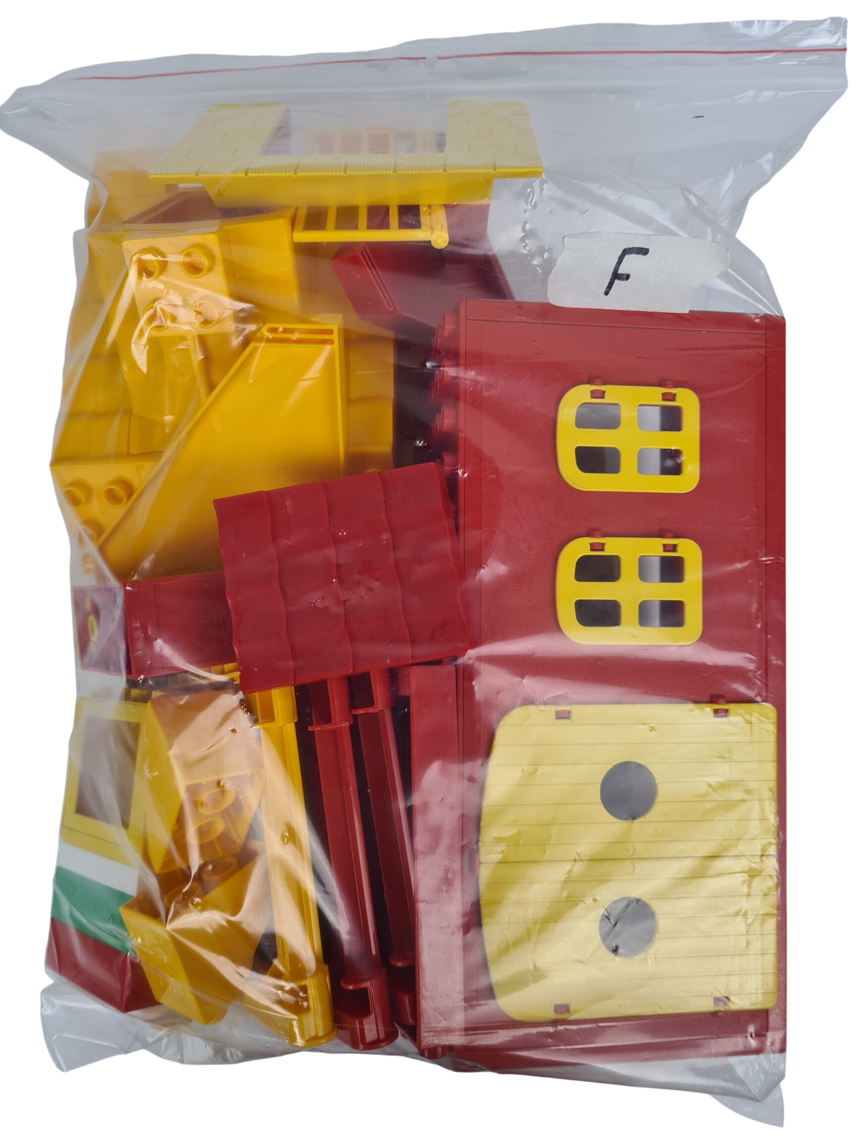 Lego Duplo - Sachet 1kg de blocs de construction en vrac 1maison et des personnages - +12 mois - Photo 1