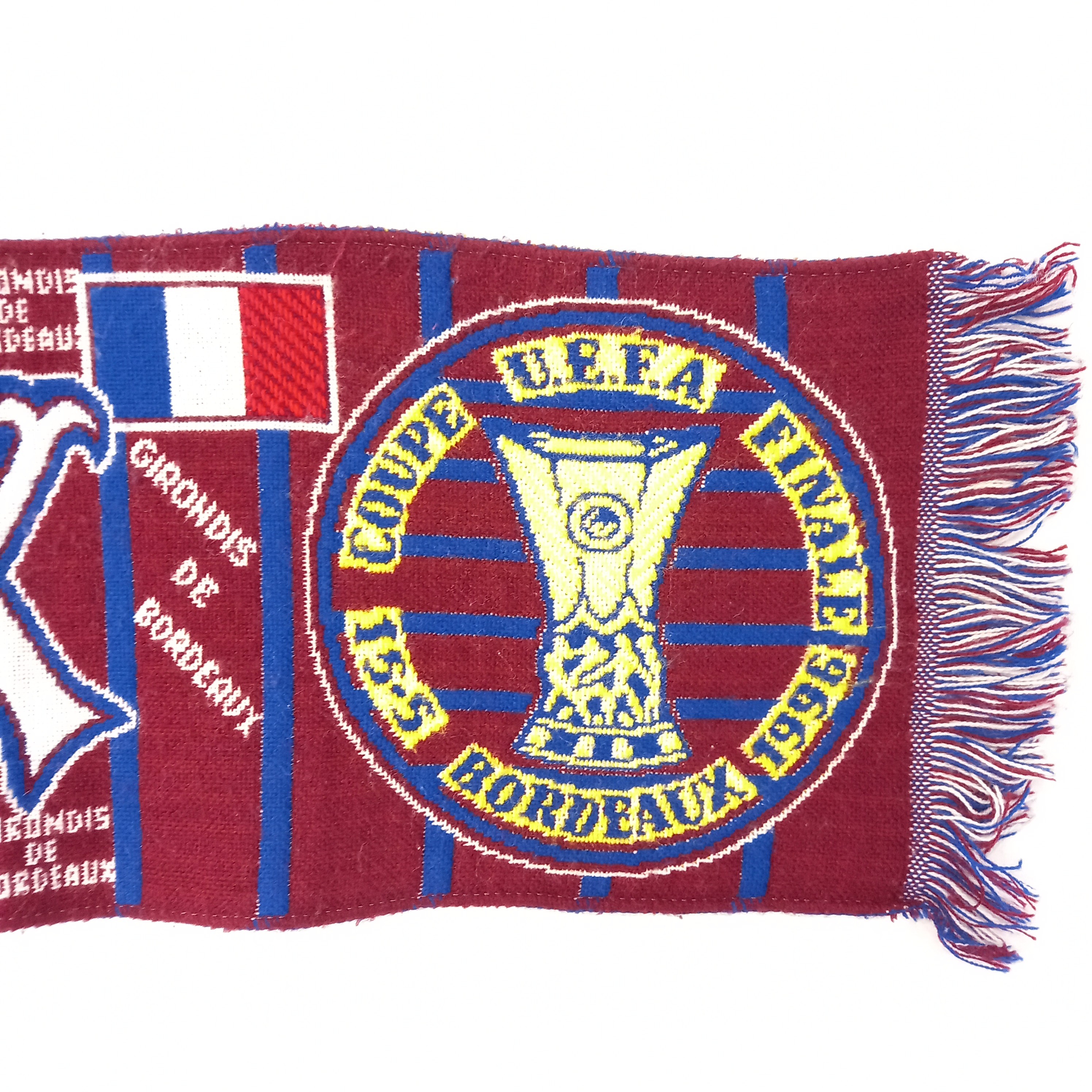 Écharpe Vintage Girondins De Bordeaux - Club Français - Collection