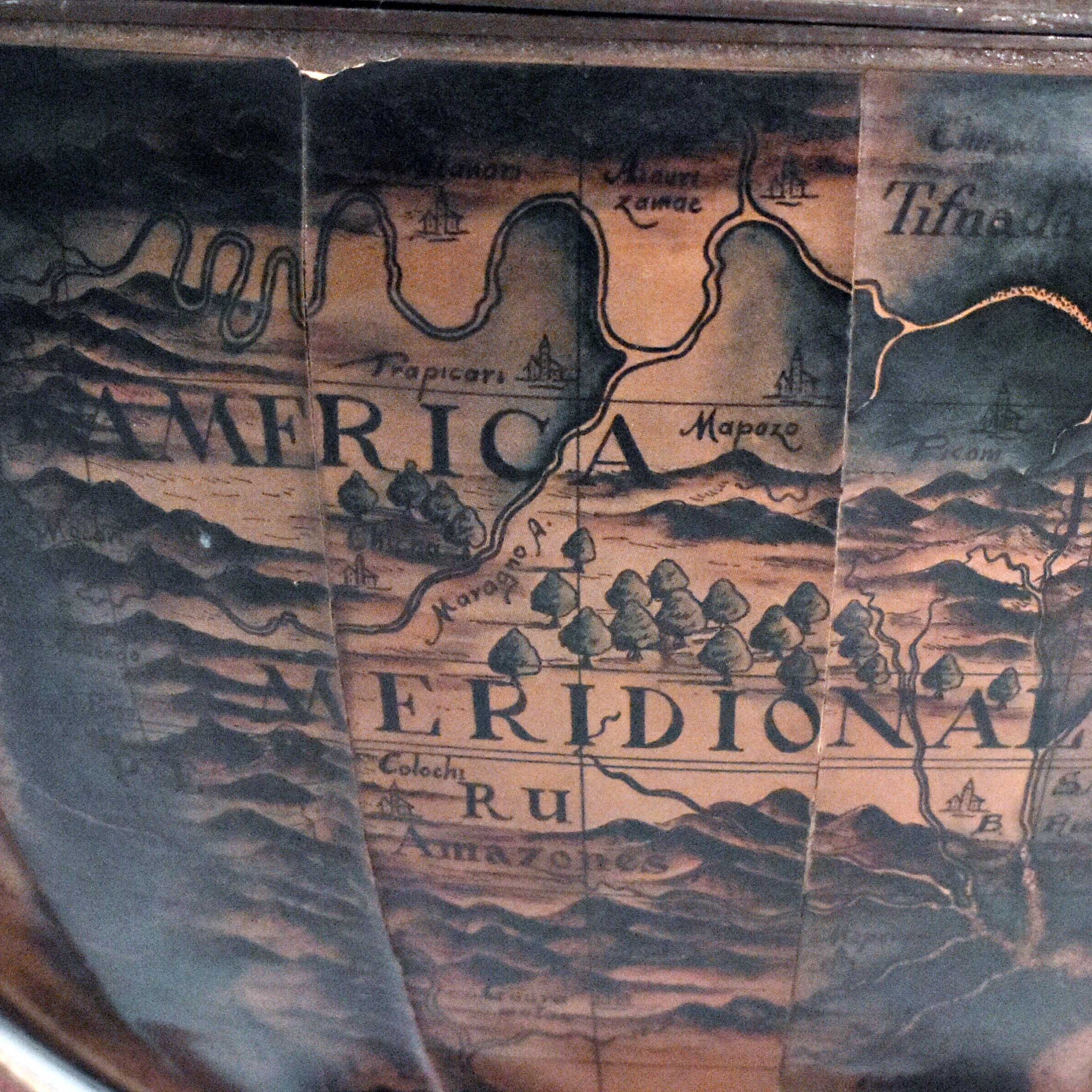 Bar de Table Globe Terrestre - Esprit Mercurio d'Oro - Luciano Cordeddy - Photo 22