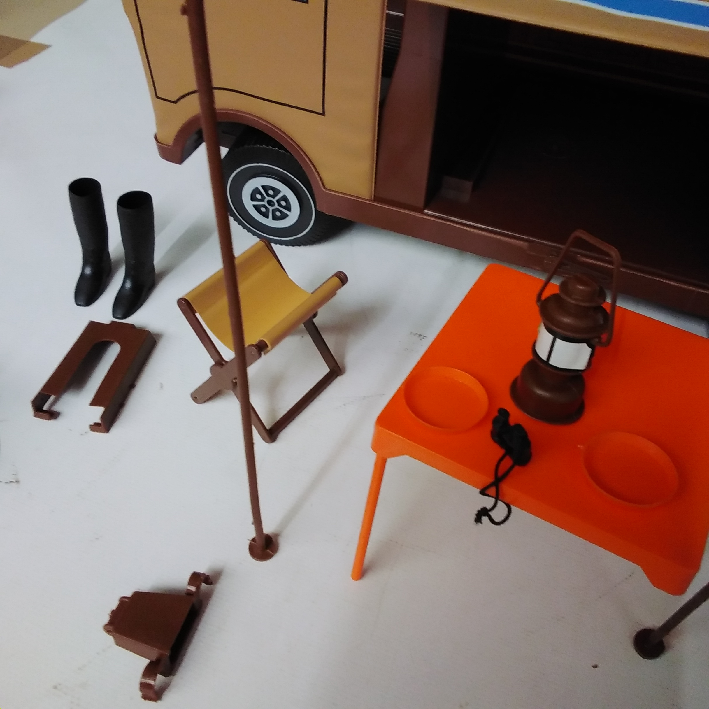 Camping car Big Jim - Mattel État correct - Vue 5 - 