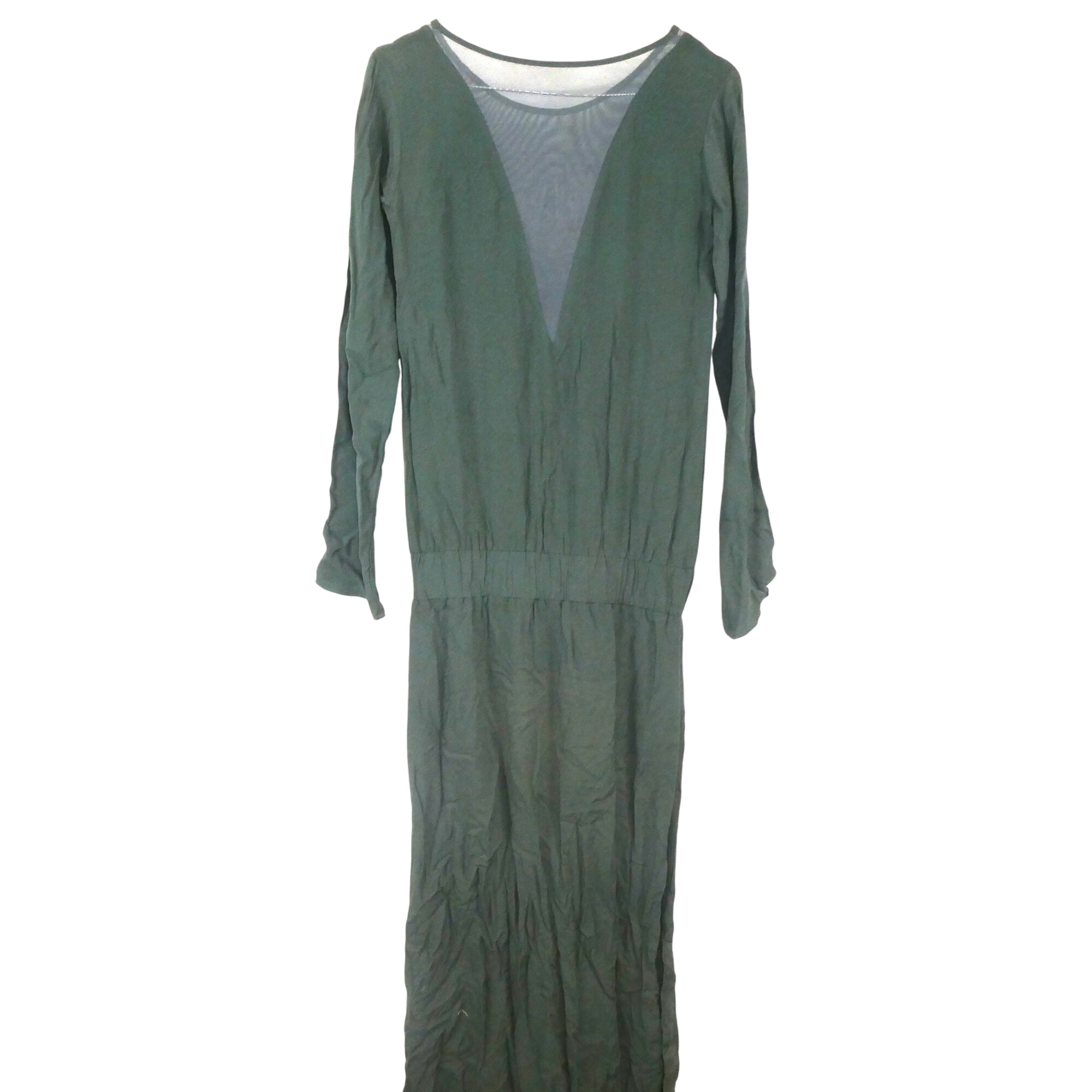 Karma Koma robe longue manches longues  col rond - Taille XS - Label Emmaus - Modalova