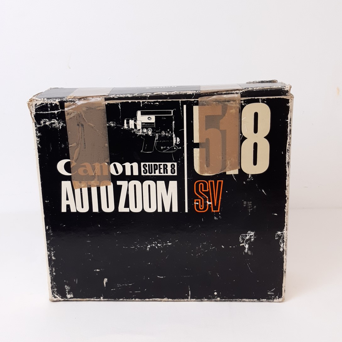 Appareil photo camera vintage canon auto zoom 518 sv super 8 - Photo 1