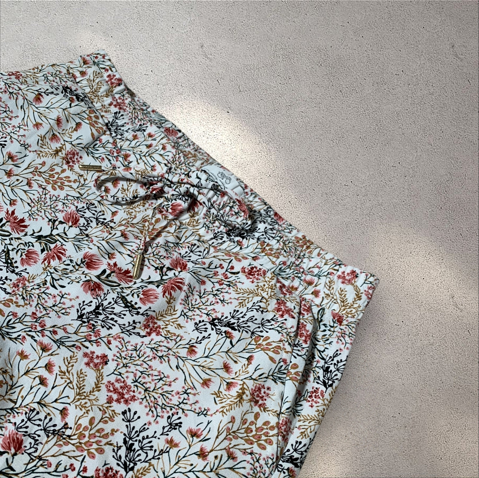 Pantalon fluide fleuri - le Temps des Cerises- Taille M - Photo 1