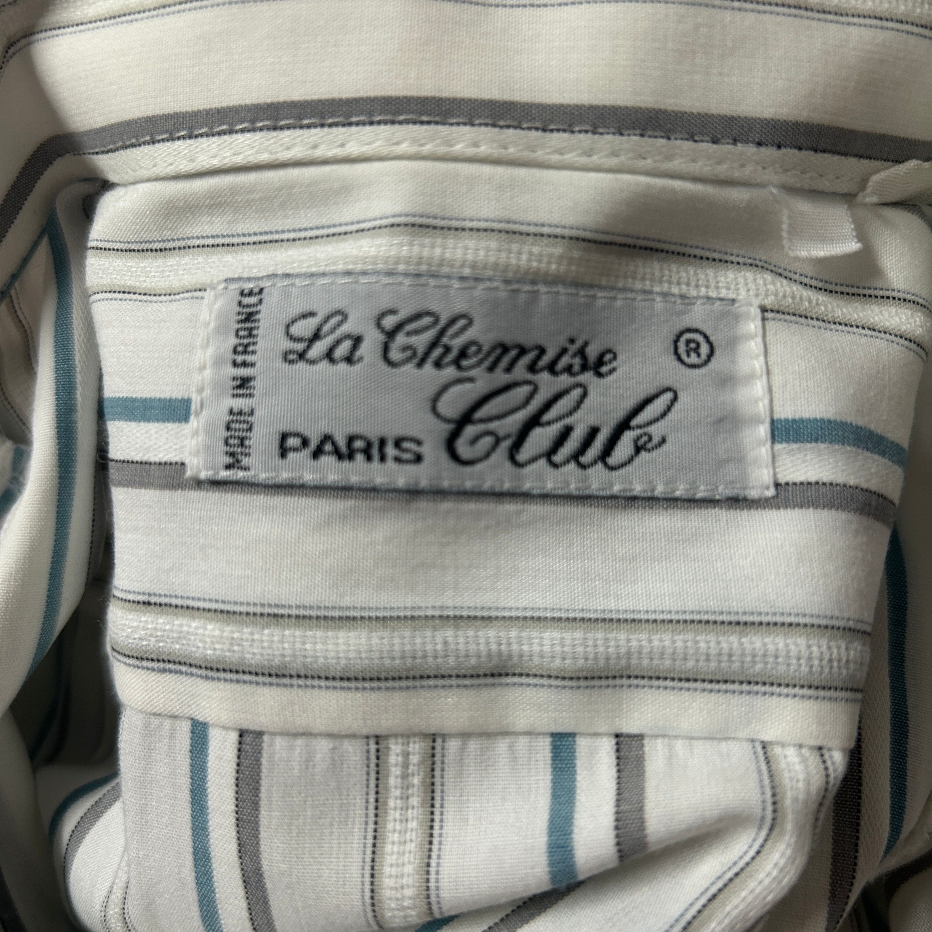 Chemise à rayure paris club - Photo 4